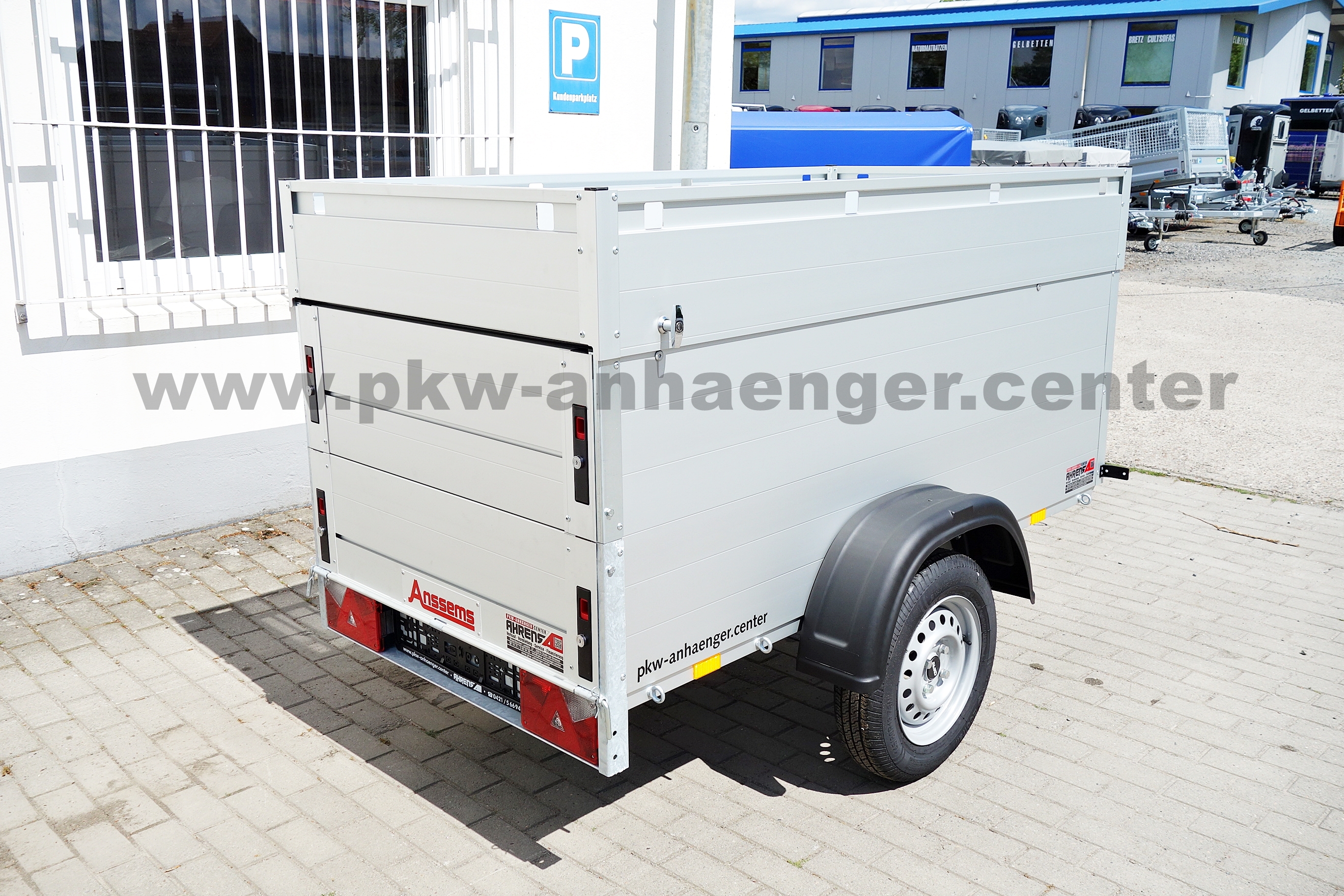 Anssems GT 750 201x101x83cm VT1 Deckelanhänger