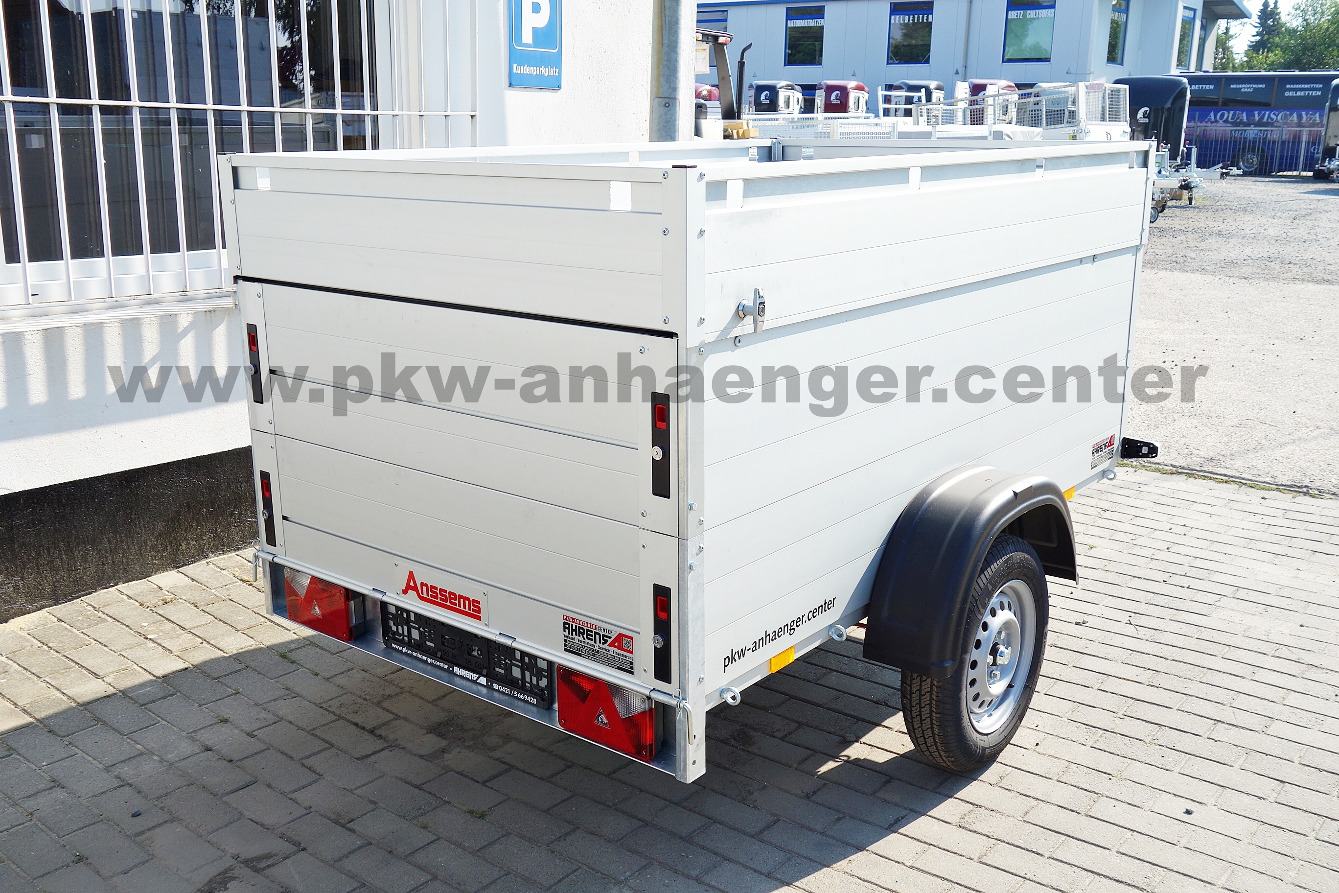 Anssems GTB 750 211x126x83cm VT1 Deckelanhänger
