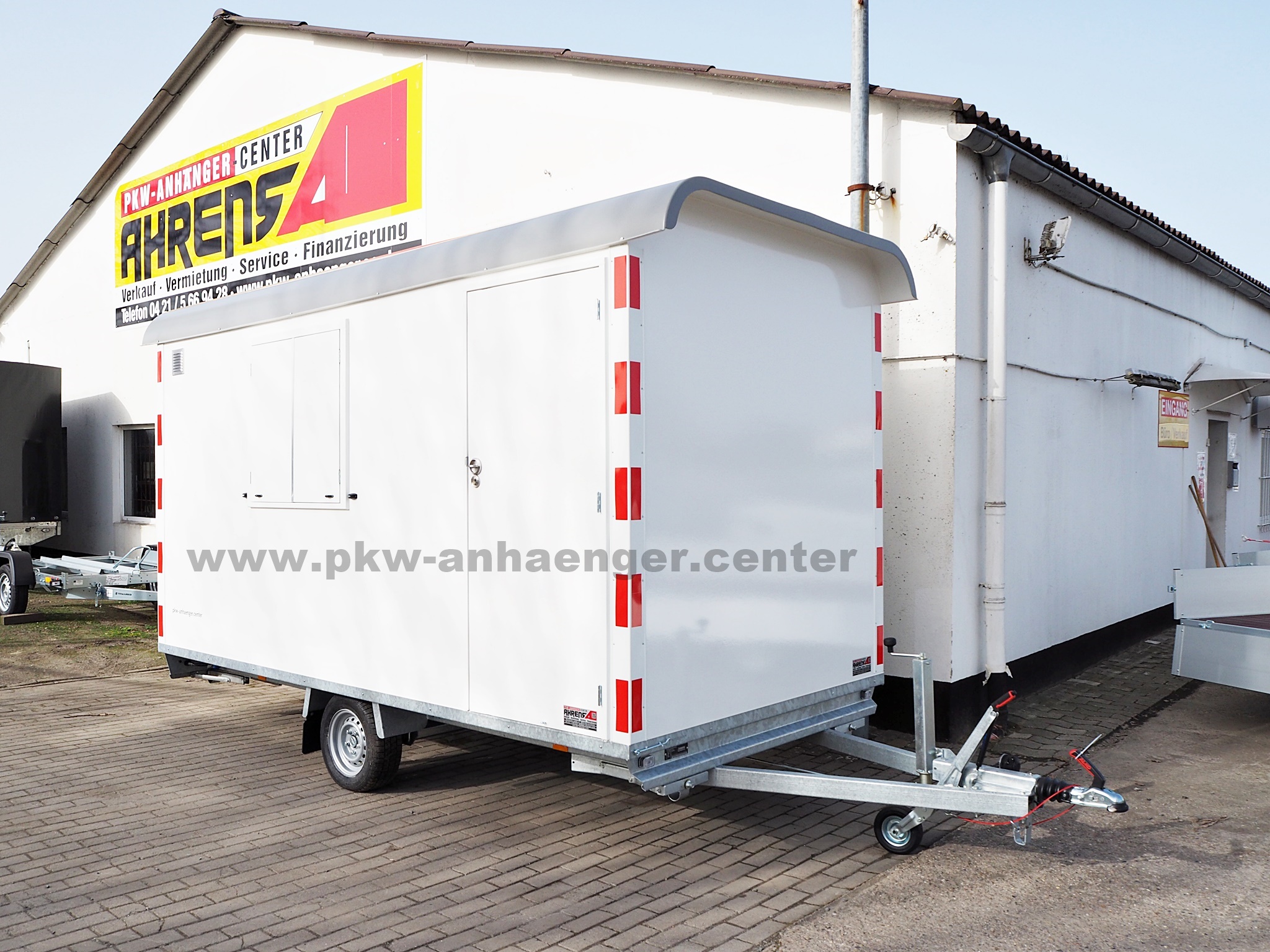 Bauwagen Anssems PTS 1400 390x188cm mit Lagerraum