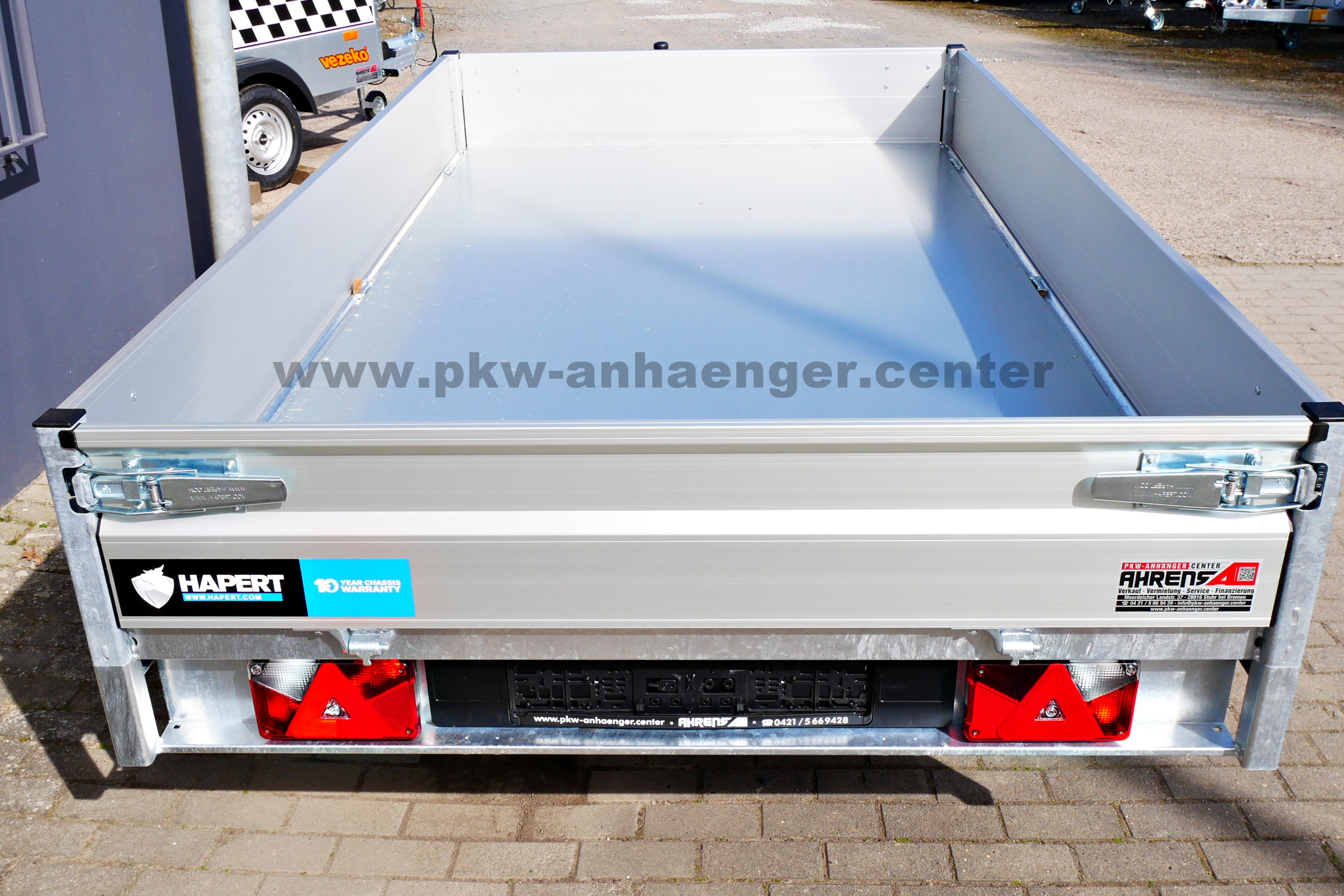 HAPERT COBALT HB1 1500kg 305x160x30cm Heckkipper