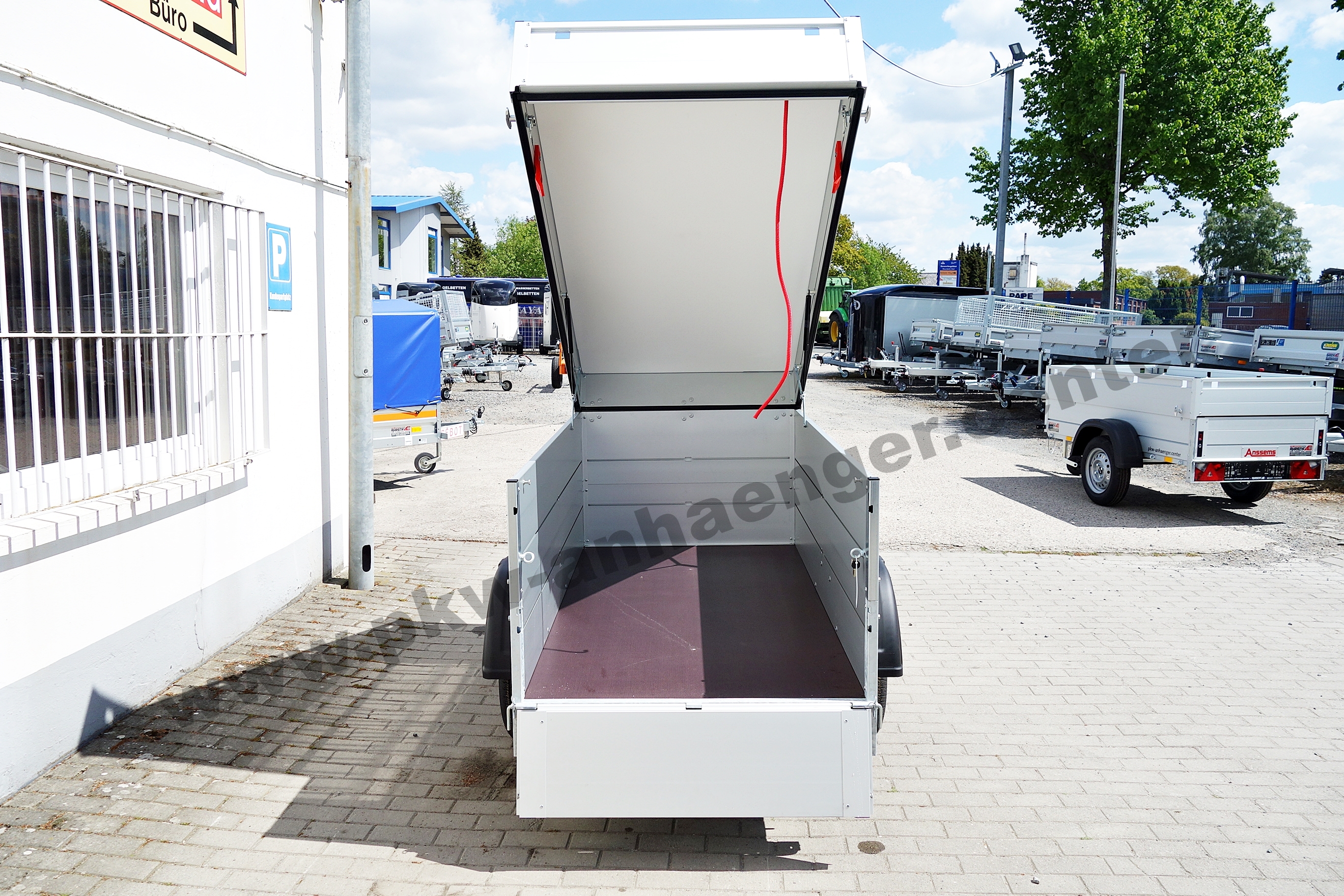 Anssems GT 750 201x101x83cm VT1 Deckelanhänger