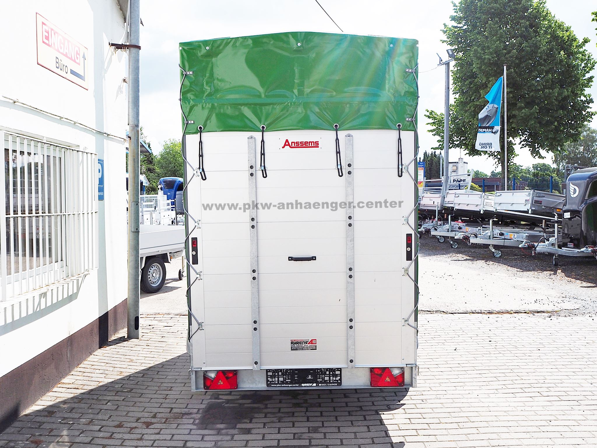 Anssems GTT 2000 301x151x220cm 4/5er CC-Anhänger Planenanhänger