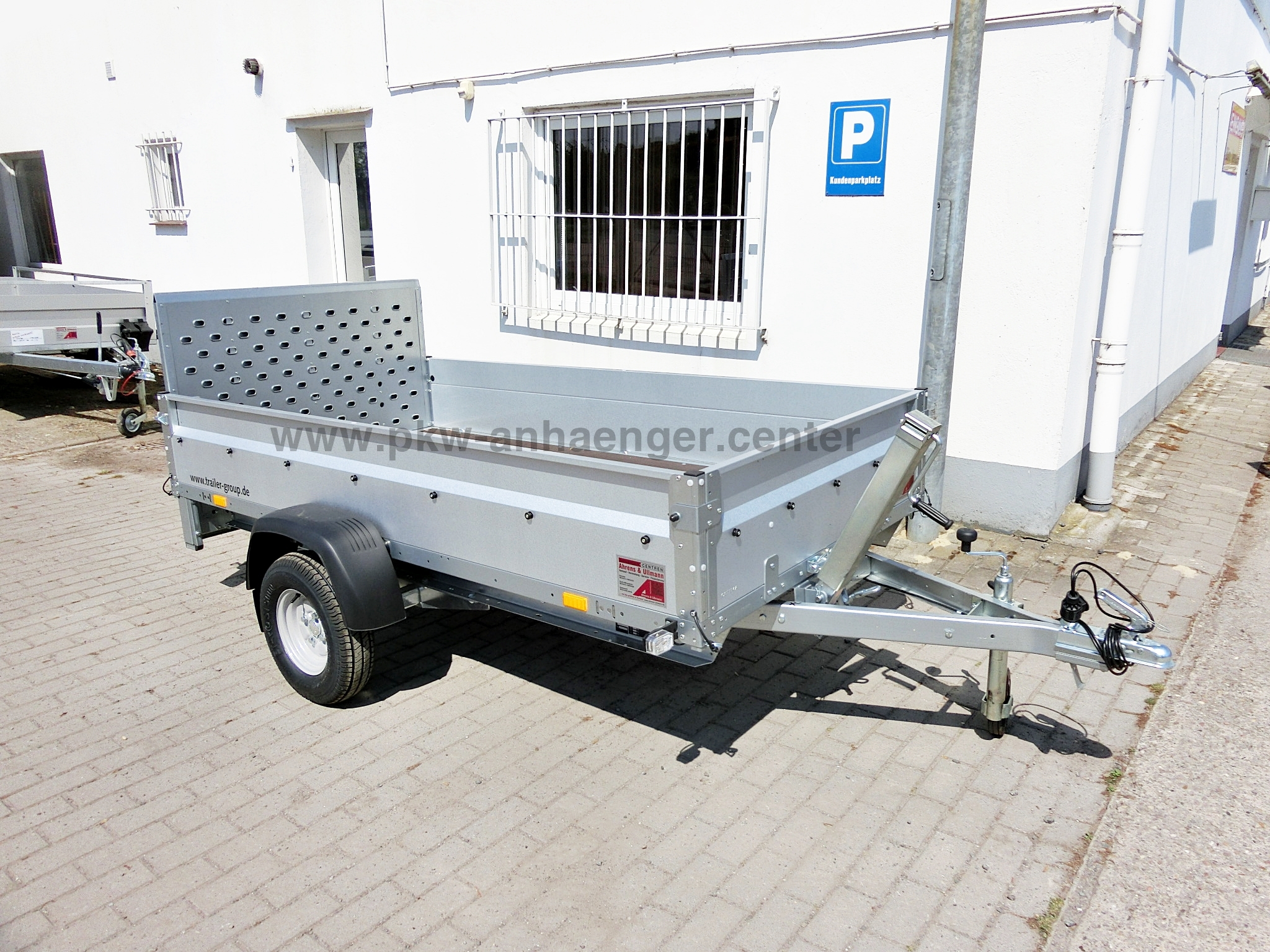 Pkwanhänger STEMA REX25 ankippbar 750kg 251x128x35cm