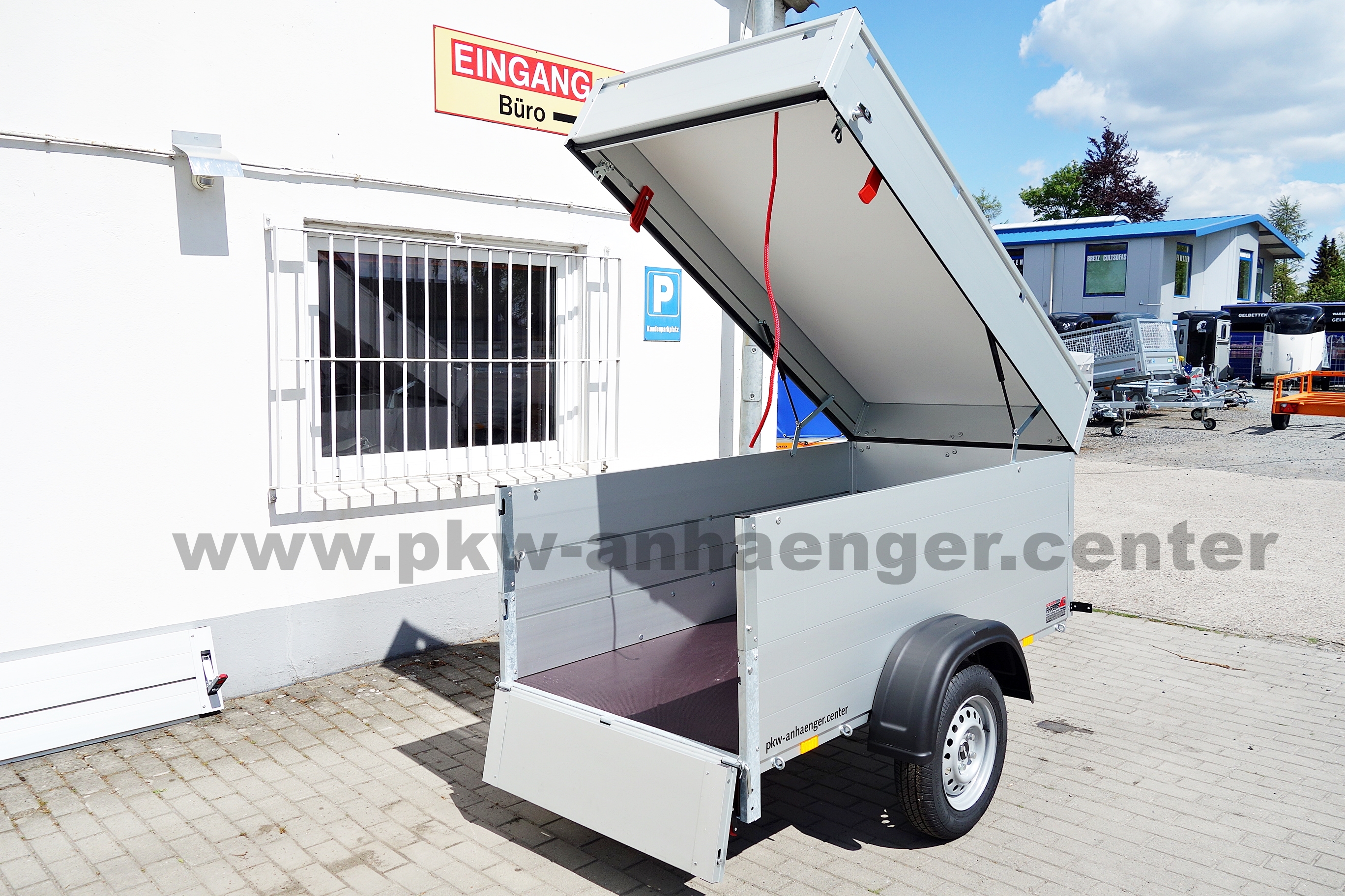 Anssems GT 750 201x101x83cm VT1 Deckelanhänger