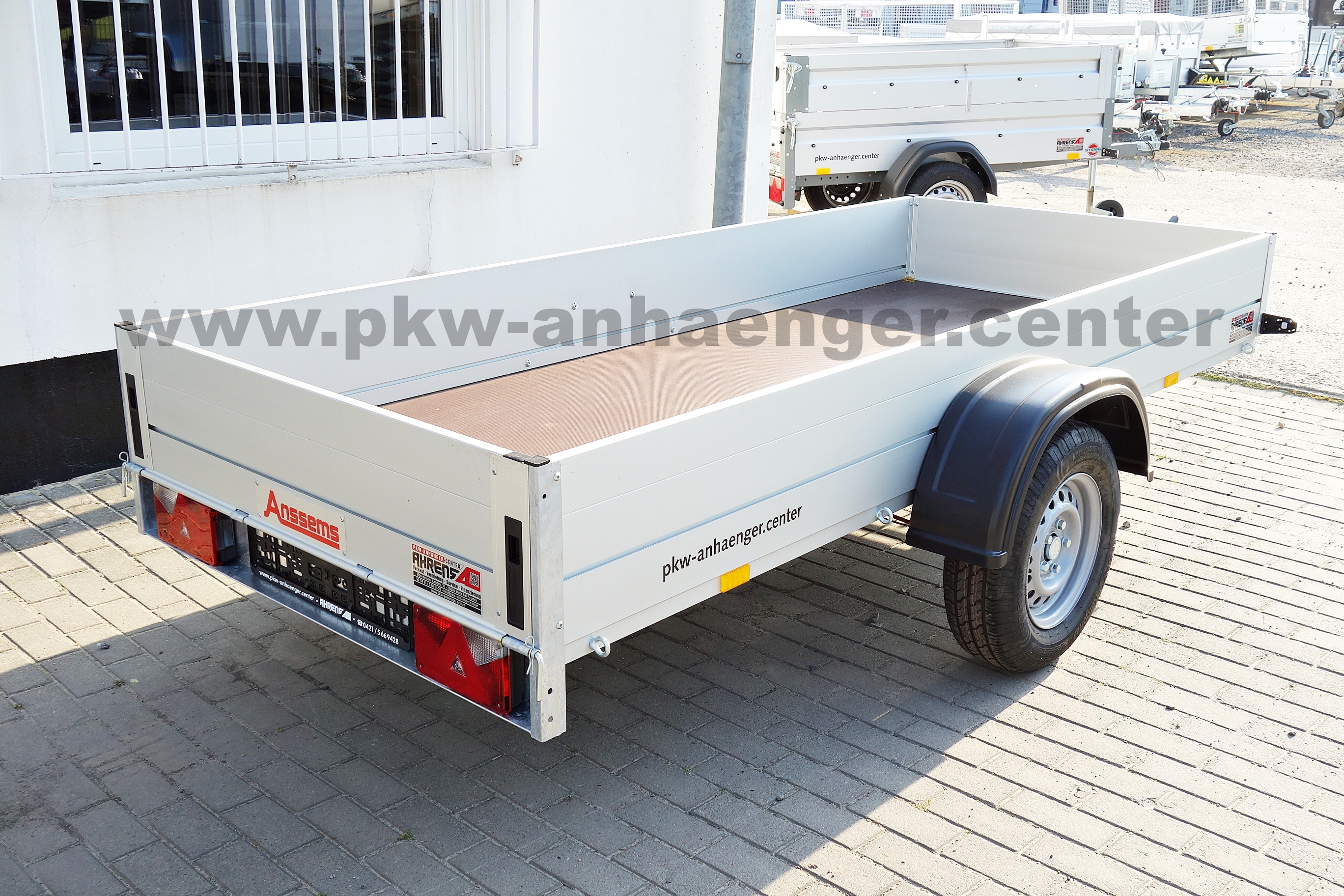 Anssems GTB 1200 301x126x160cm Planenanhänger Alu