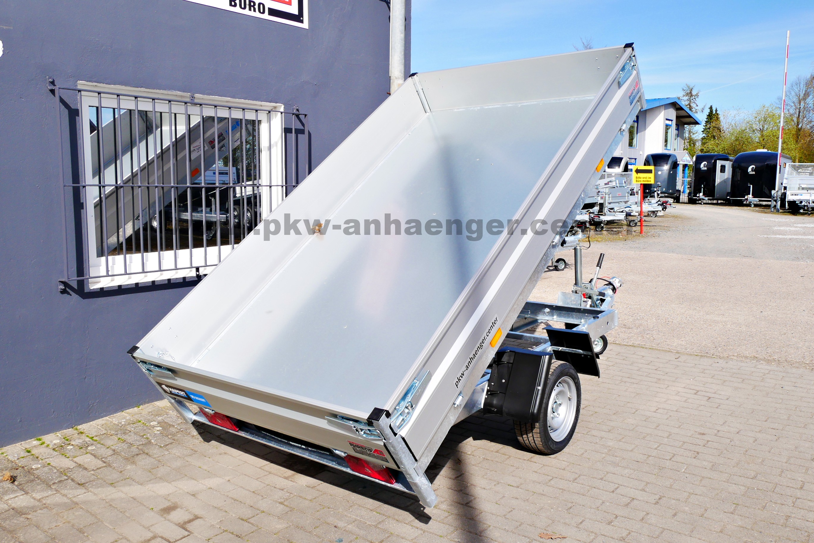 HAPERT COBALT HB1 1500kg 305x160x30cm Heckkipper