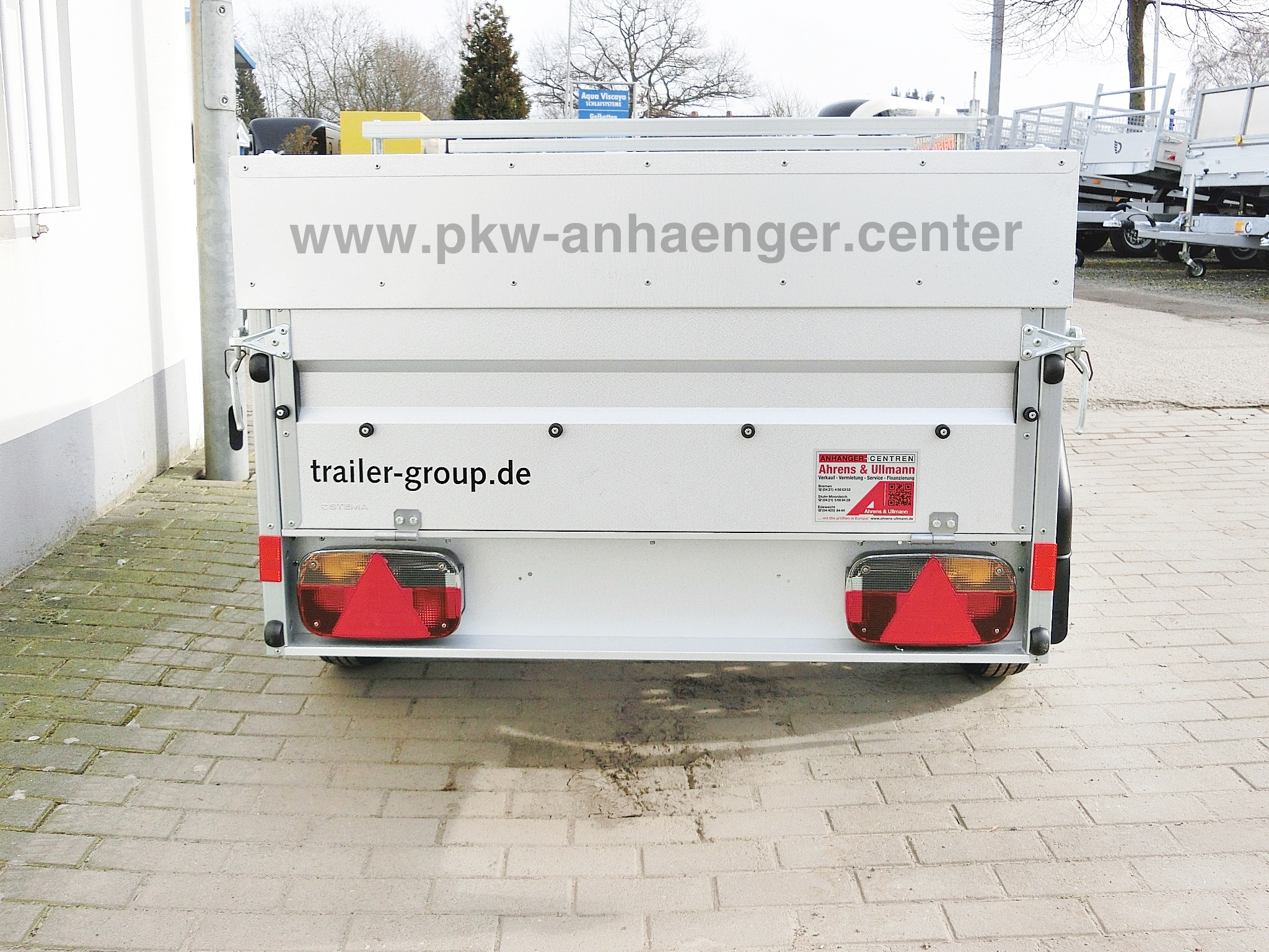 Deckelanhänger STEMA 750kg 201x108x50cm
