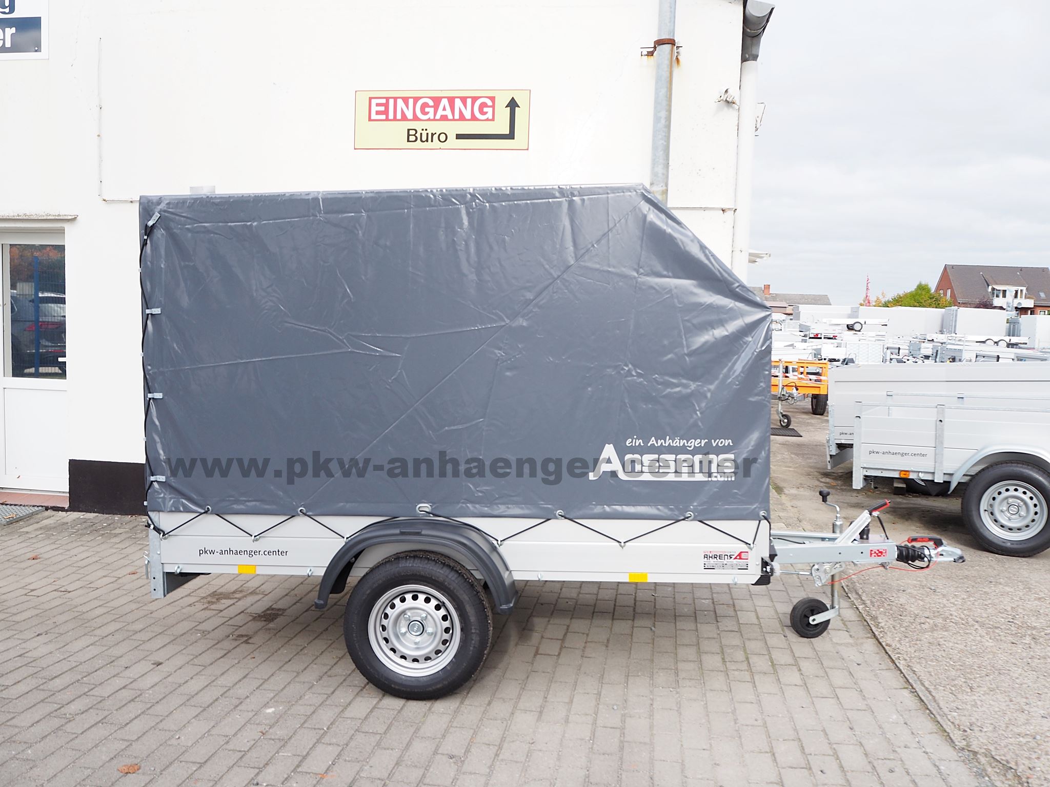 Anssems GTB 1200 251x126x150cm Planenanhänger Windschräge