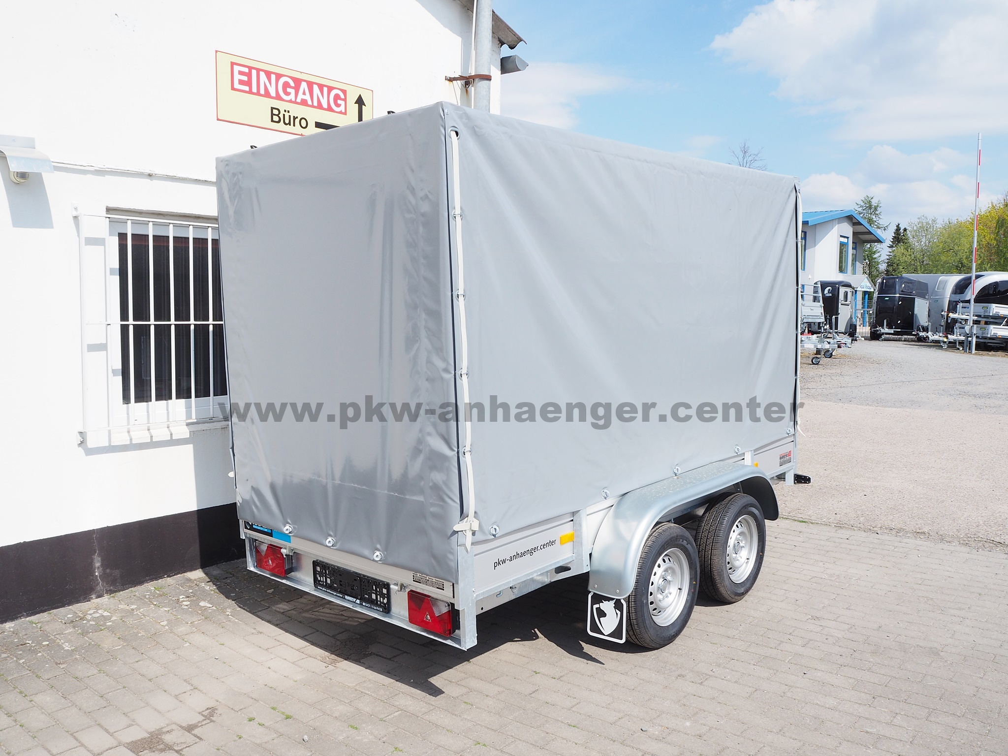 HAPERT AZURE L2 2000kg Alu 300x150x180cm Planenanhänger