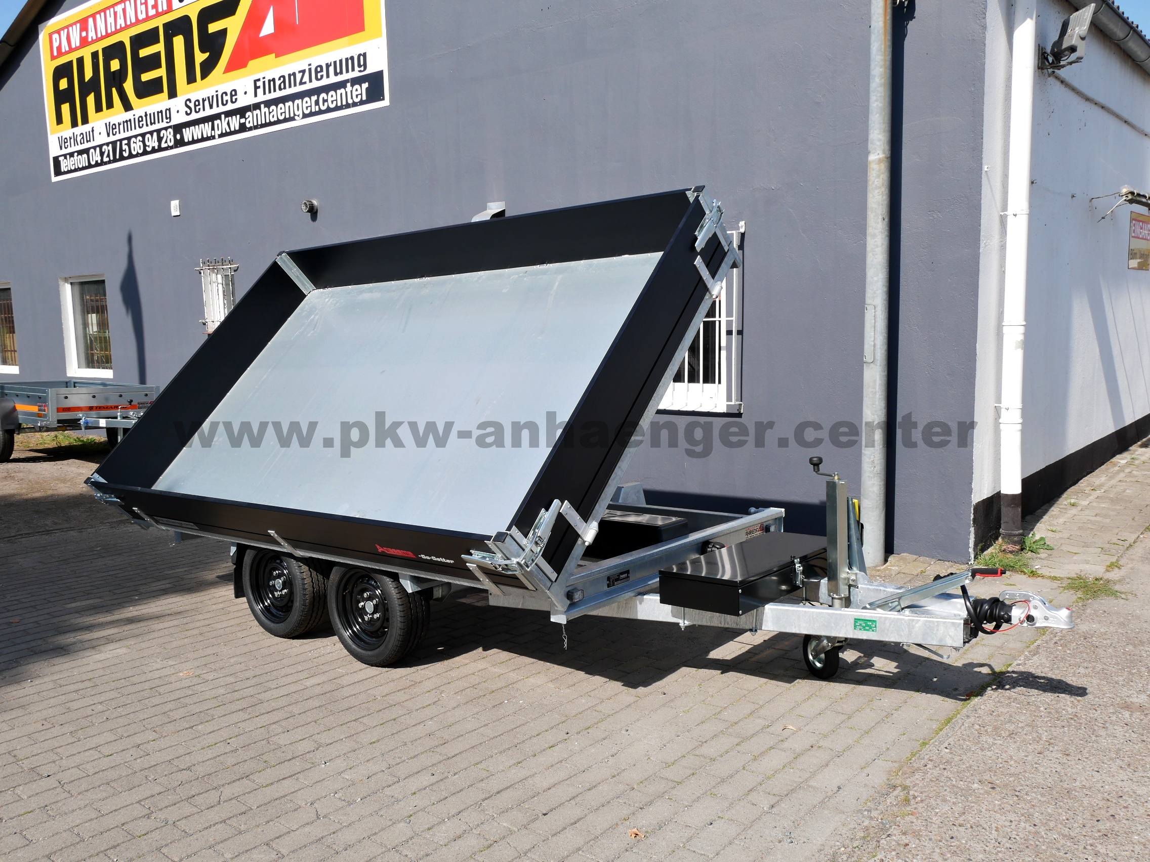 Anssems KSX-E 3000kg 305x178x30cm Go-Getter Dreiseitenkipper E-Hydraulik