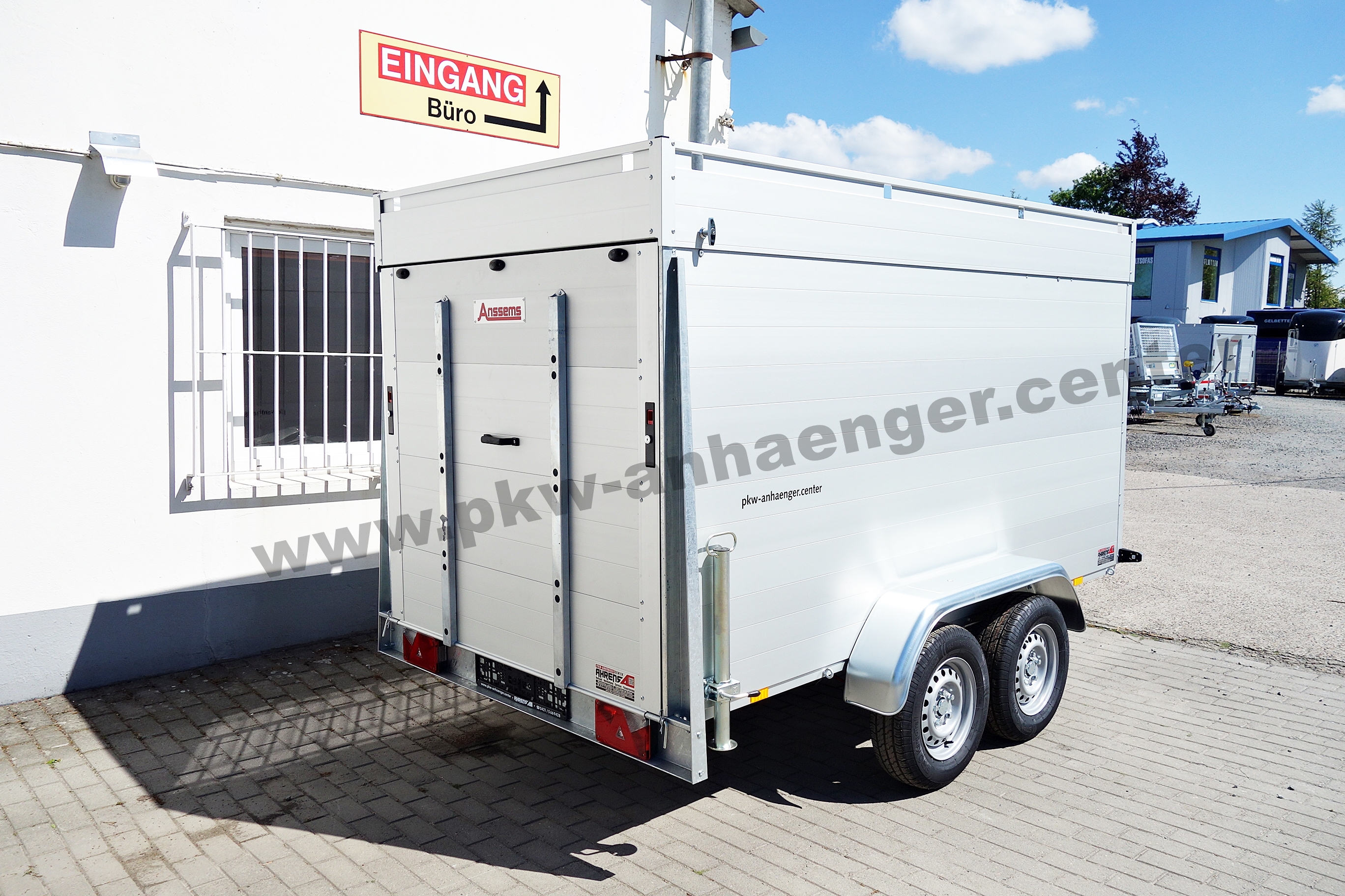 Anssems GTT 2500 301x151 VT3 Deckelanhänger Tandem
