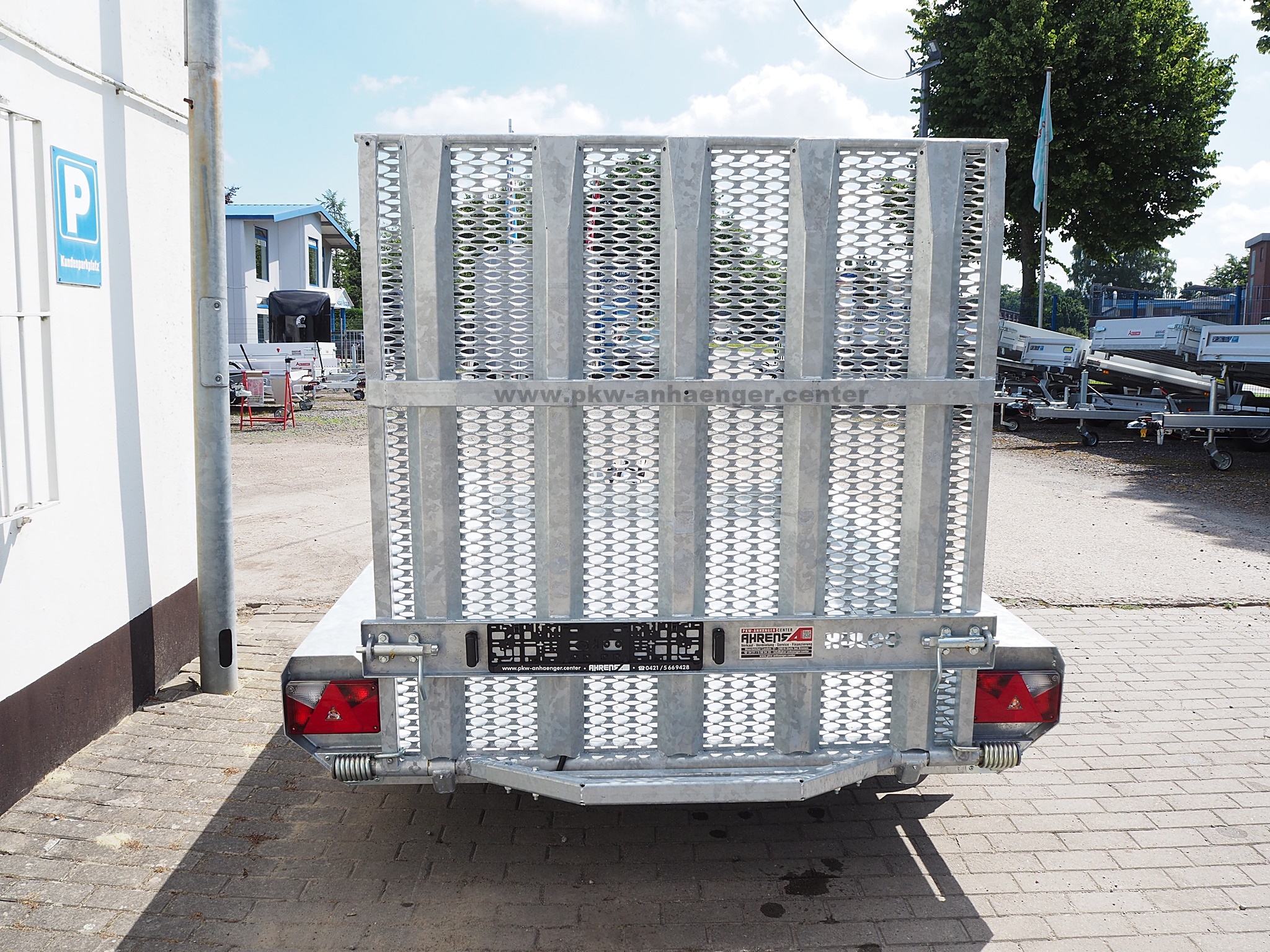 Hulco TERRAX-2 3500.294x150 Baumaschinenanhänger
