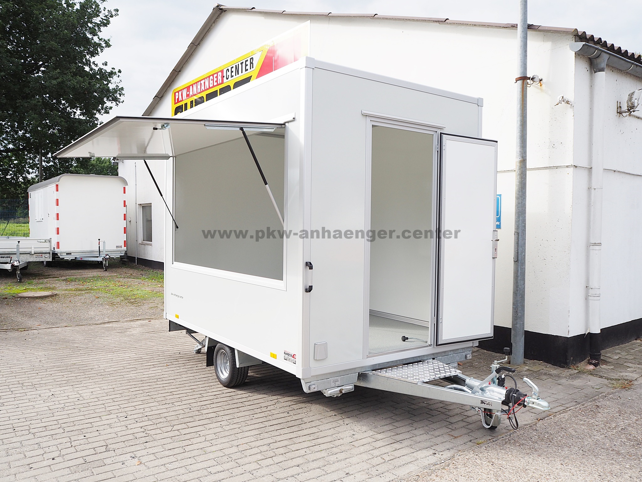 Verkaufsanhänger SellerH-L 1300kg 300x200x230cm Hochlader