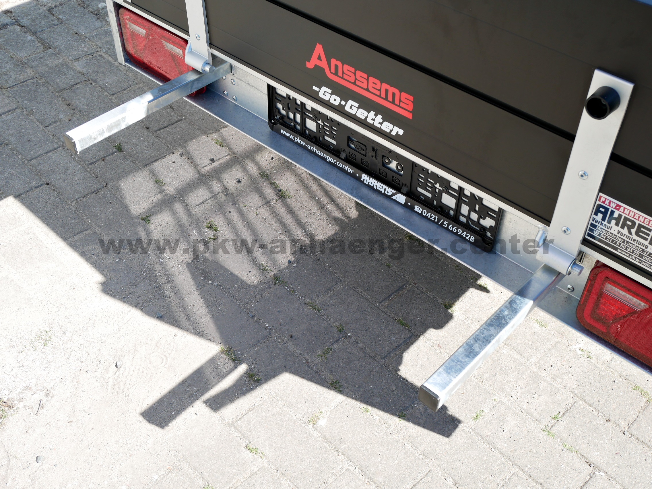 Anssems BSX 1350 251x130 Go-Getter Aluanhänger Planenanhänger