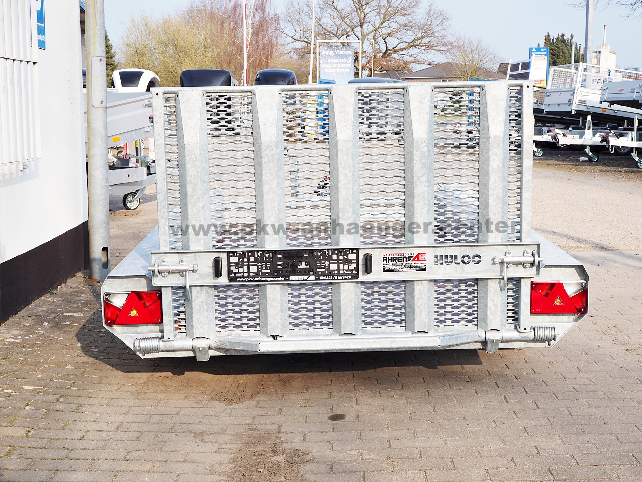 Hulco TERRAX-2 2600.294x150 BASIC Baumaschinenanhänger