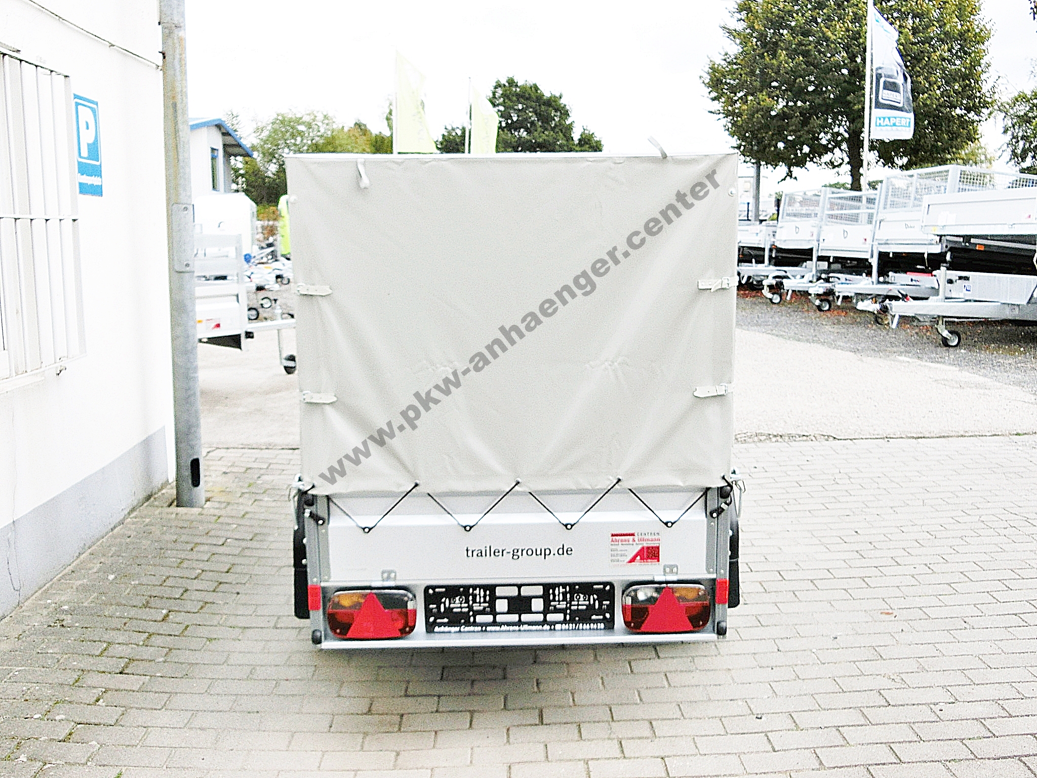 Planenanhänger STEMA BASIC 750kg gebremst 201x108x113cm 100km/h