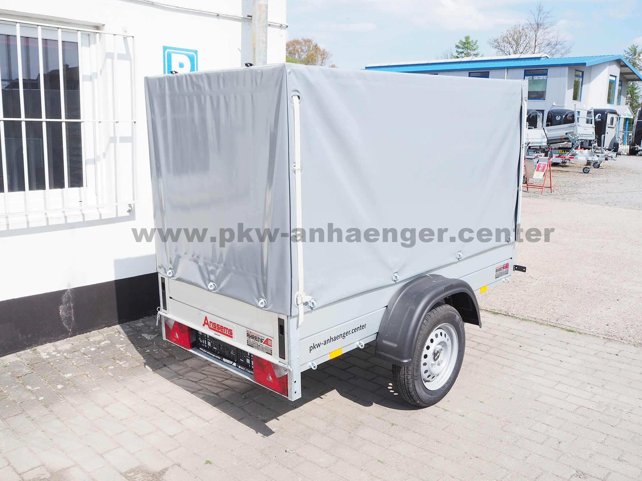 Anssems GT 750 201x101x140cm Planenanhänger