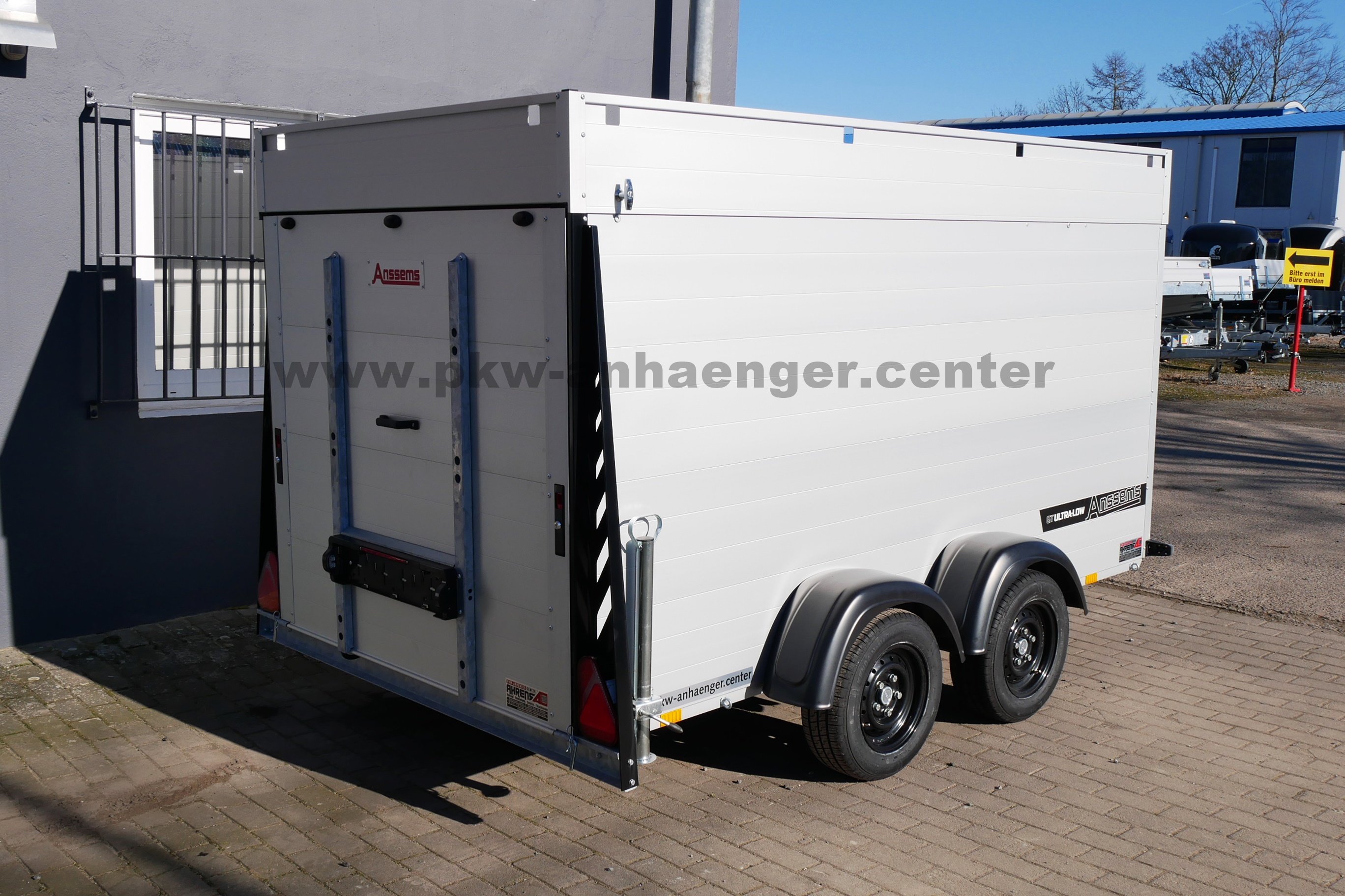 Anssems GTT 2500 301x151x153cm VT3 ULTRA-LOW Deckelanhänger Tandem
