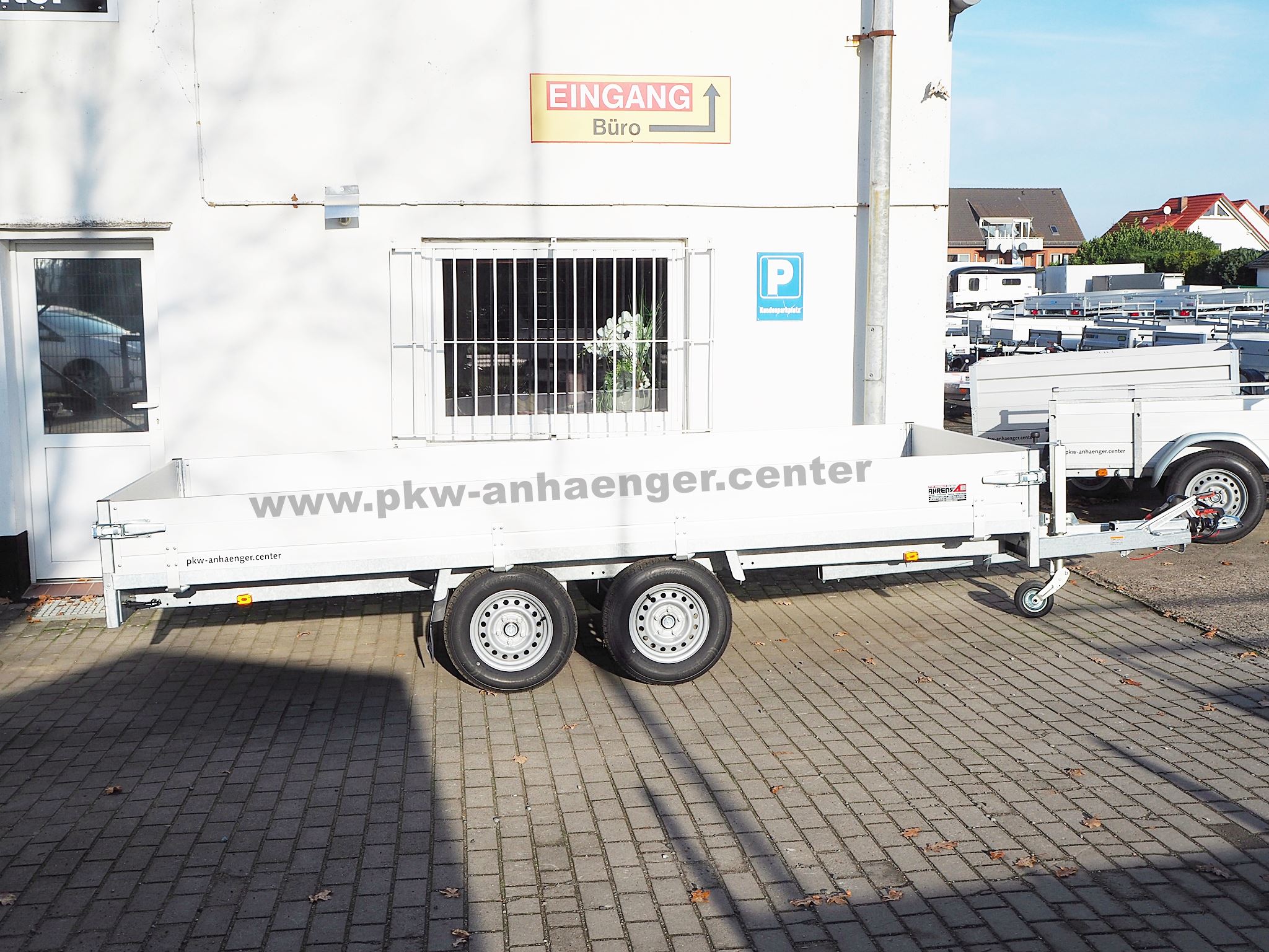 Anssems ASX 2500 405x178 Hochlader mit Auffahrschienen
