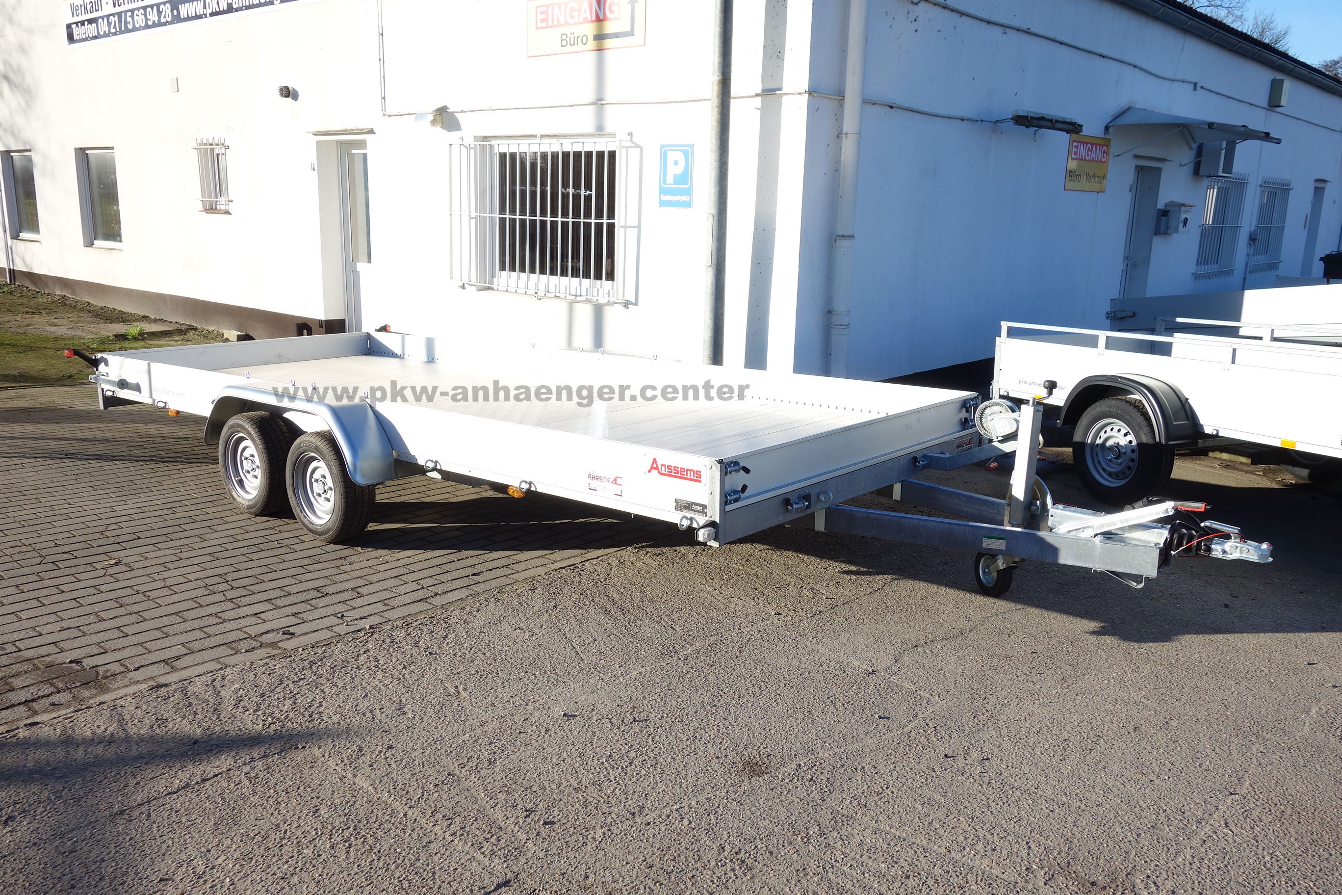 Anssems AMT 3000 507x200 Autotransportanhänger Planenanhänger