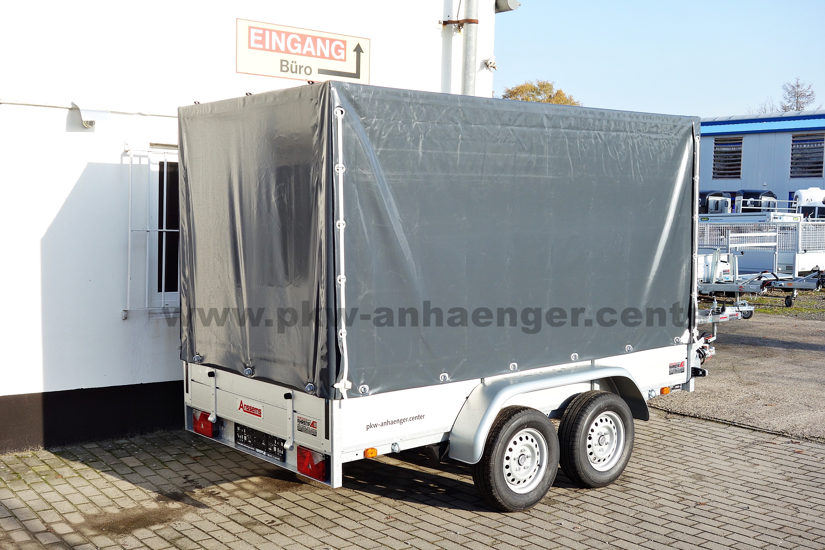 Anssems BSX 2500 301x150x180cm Planenanhänger Tandem stabil
