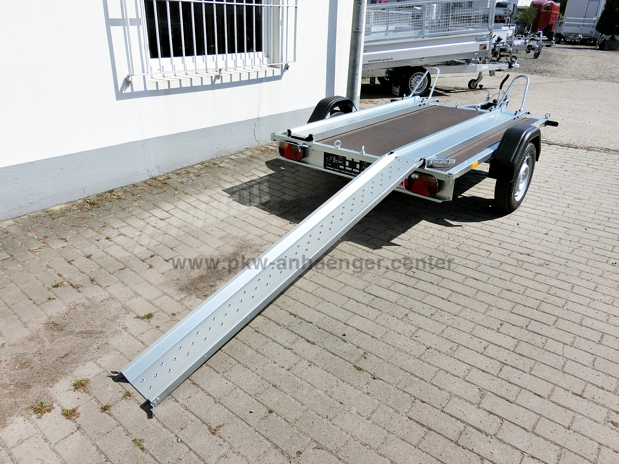 Motorradanhänger STEMA STLP 850 210x153cm
