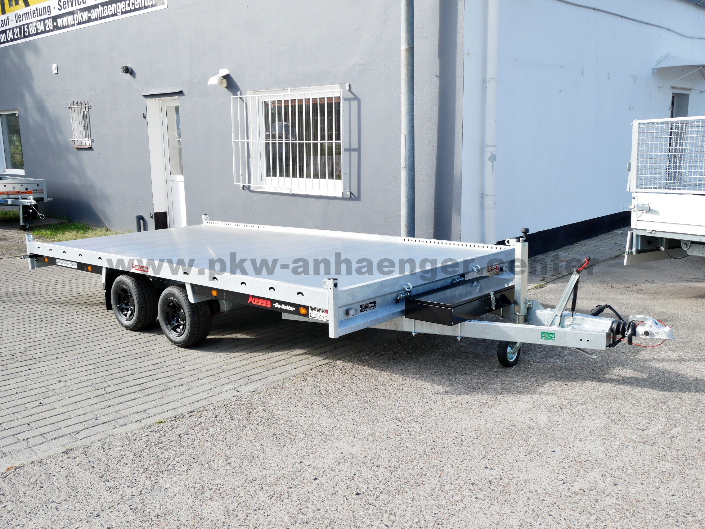 Anssems MSX 3000 405x200 Go-Getter Autotrailer mit Aluboden