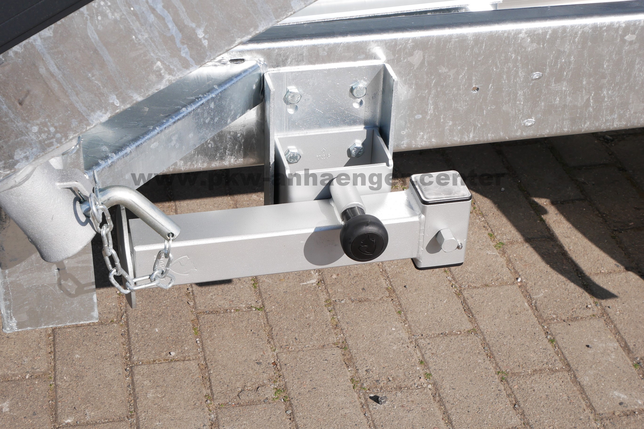 HAPERT COBALT-PLUS 3500kg 405x200x40cm Kipper mit Schienen Stützen Parabelfederung