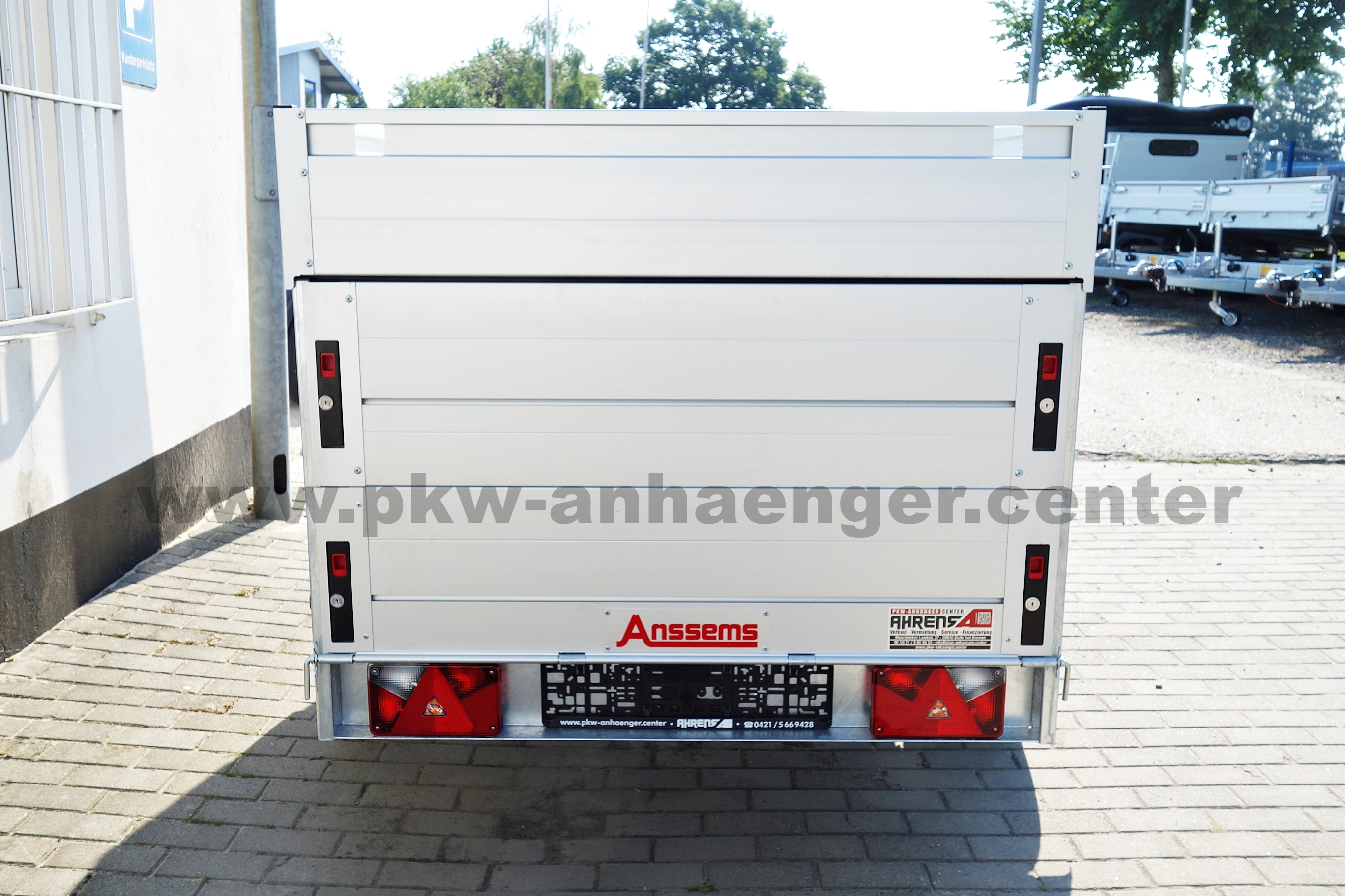 Anssems GTB 750 211x126x83cm VT1 Deckelanhänger