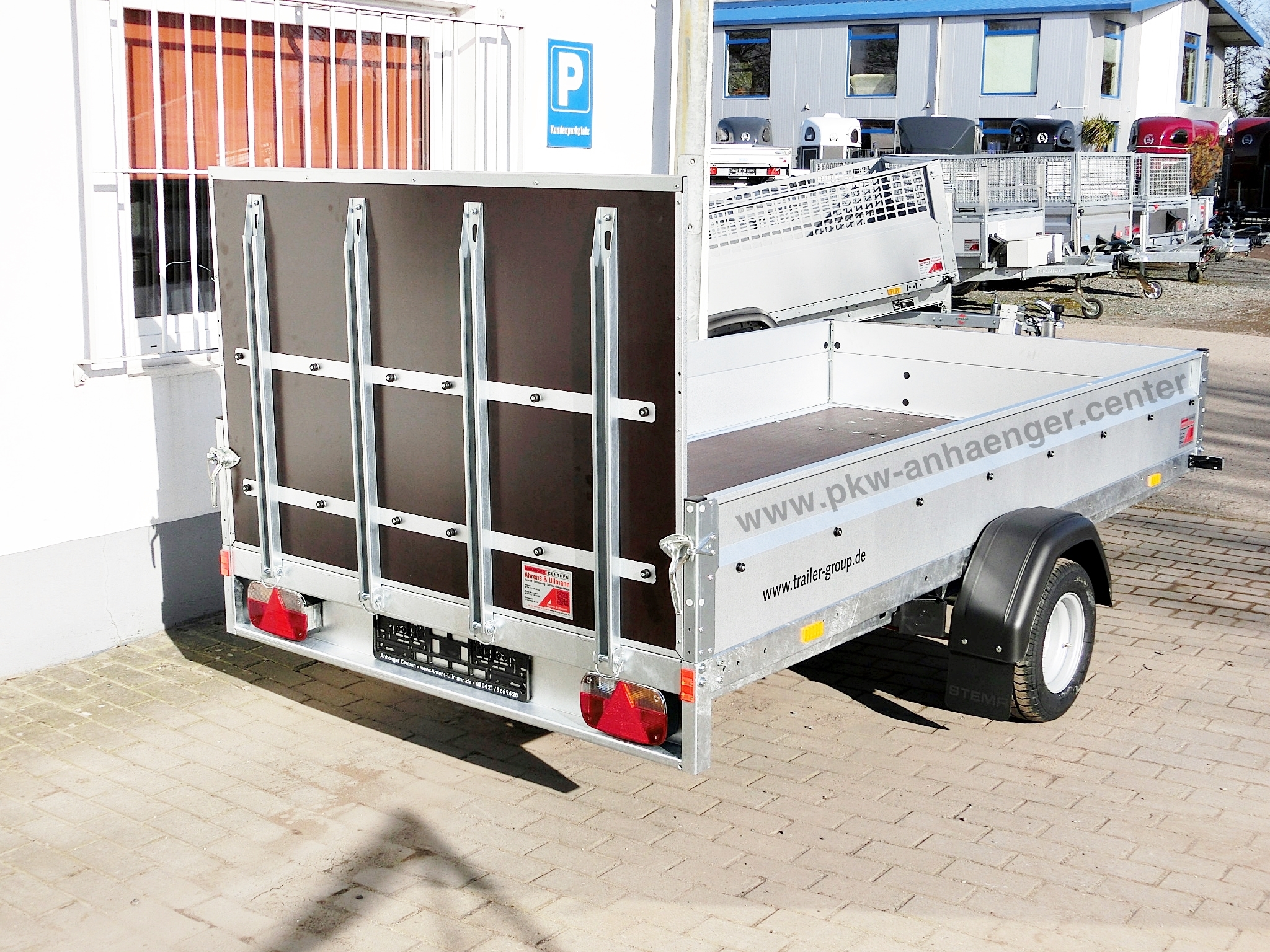Pkwanhänger STEMA MUT 1300kg 301x153x35cm 100km/h