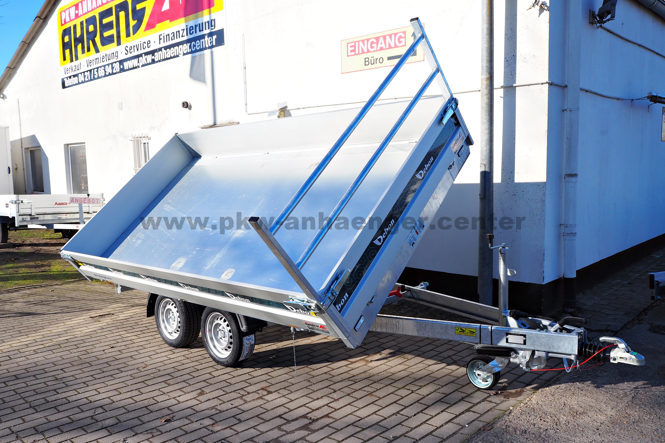 DEBON PW3.6 CHEVAL LIBERTE 3500kg 360x180x35cm Dreiseitenkipper