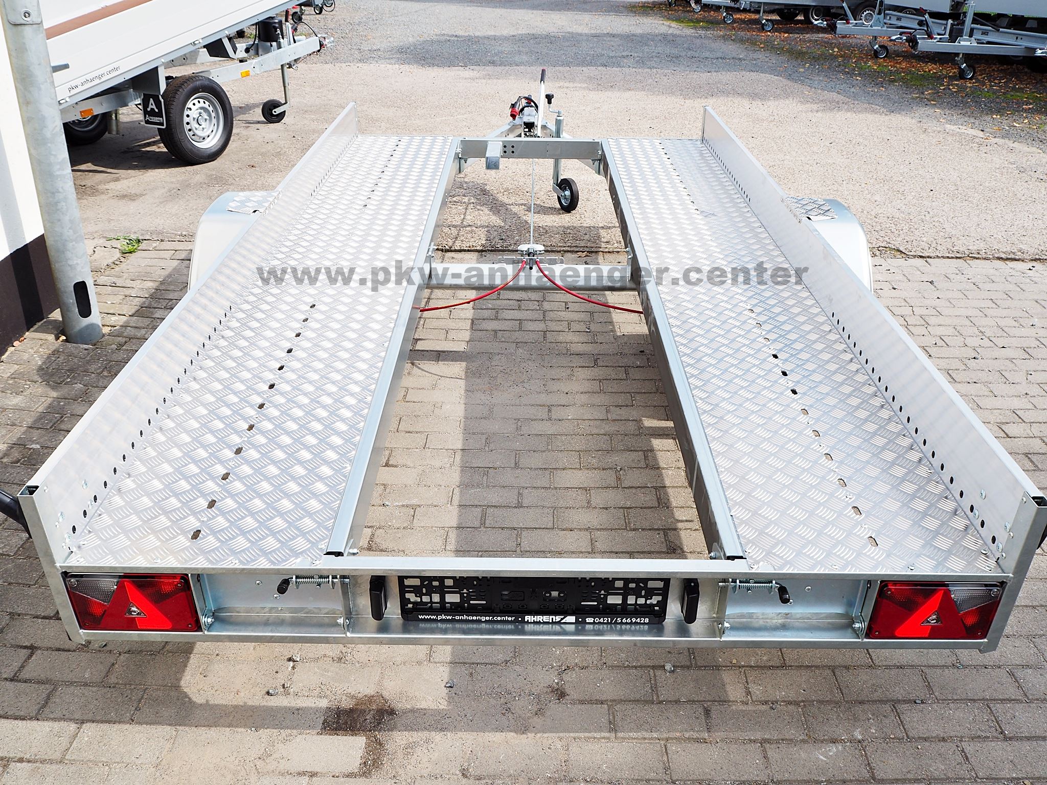 Anssems AMT 1300 340x180 ECO Autotrailer mit Aluboden für Kleinfahrzeuge