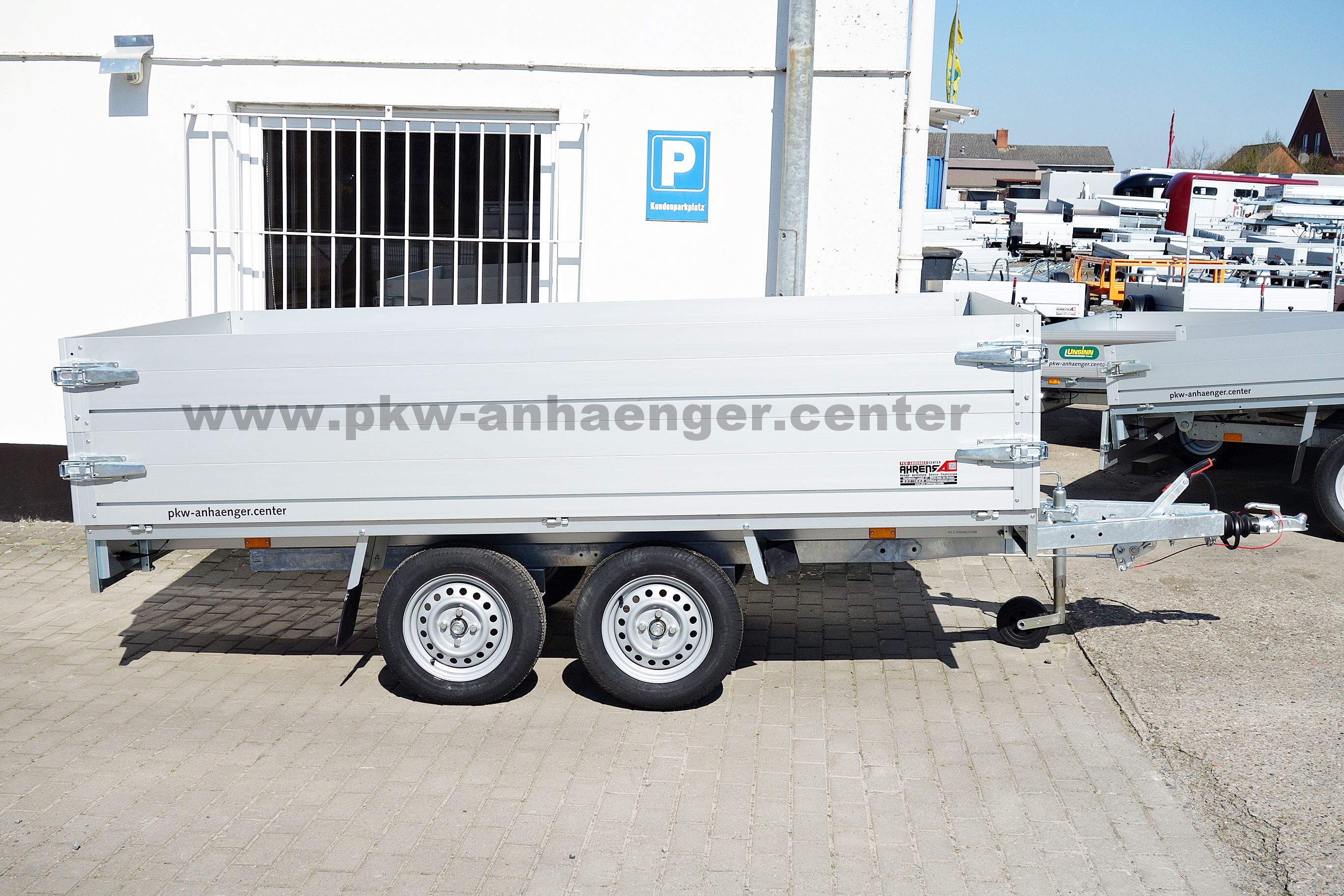 Anssems PLTT 1350 305x150x60cm Pritschenhochlader Tandem Aufsatz