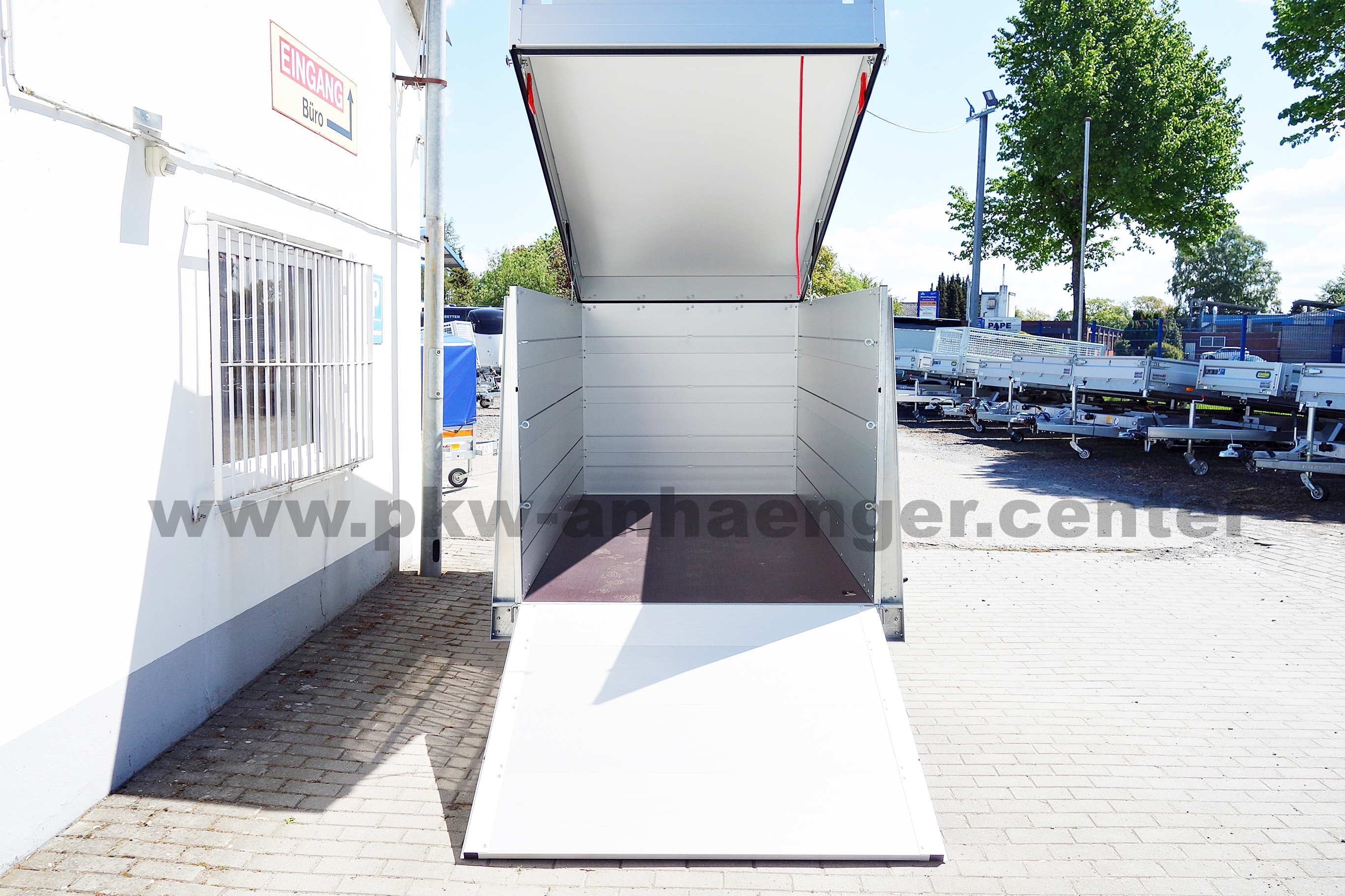 Anssems GTT 2500 301x151 VT3 Deckelanhänger Tandem