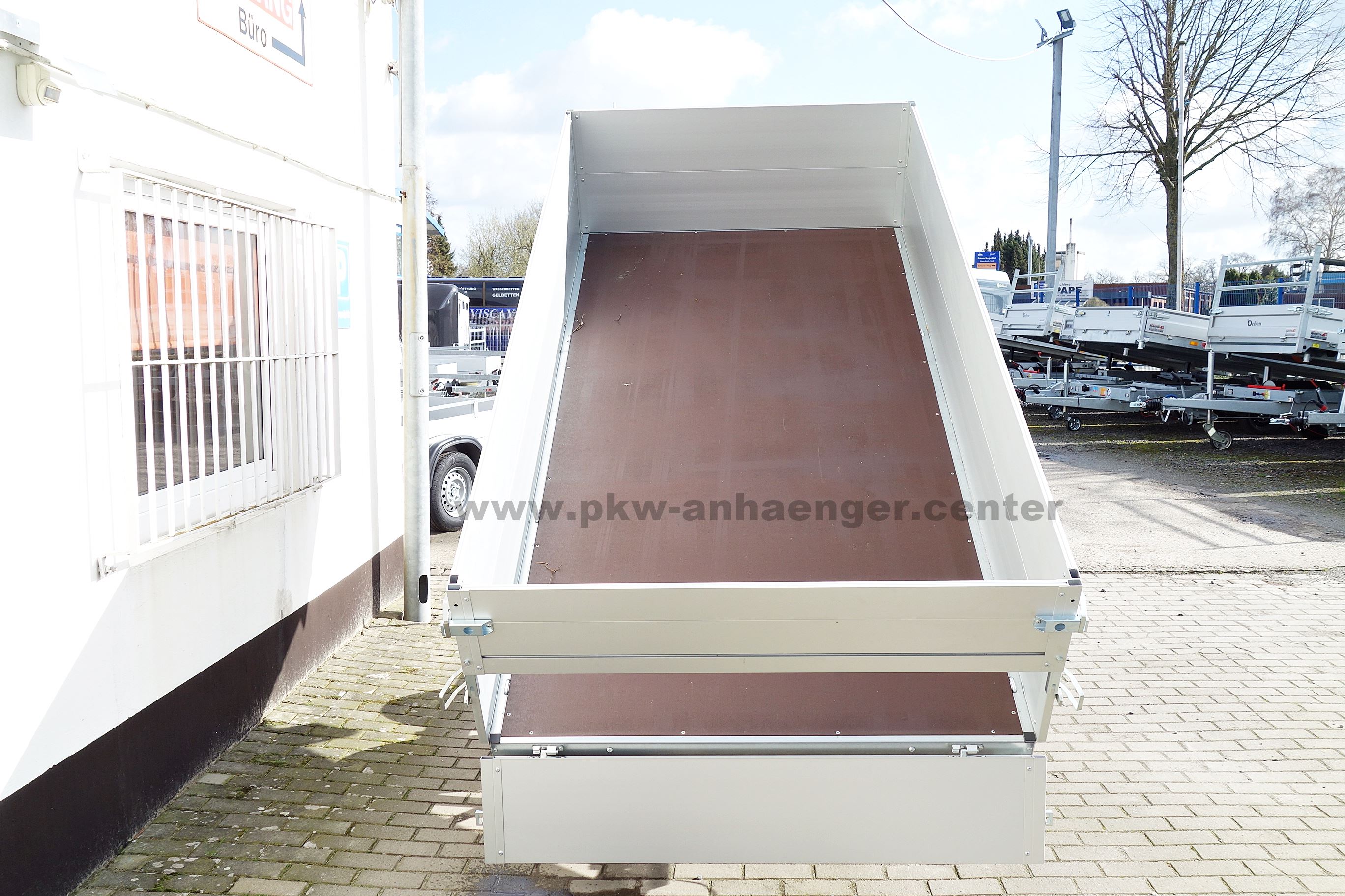Anssems KLTT 2000 305x150x60cm Rückwärtskipper Bordwandaufsatz Tandem