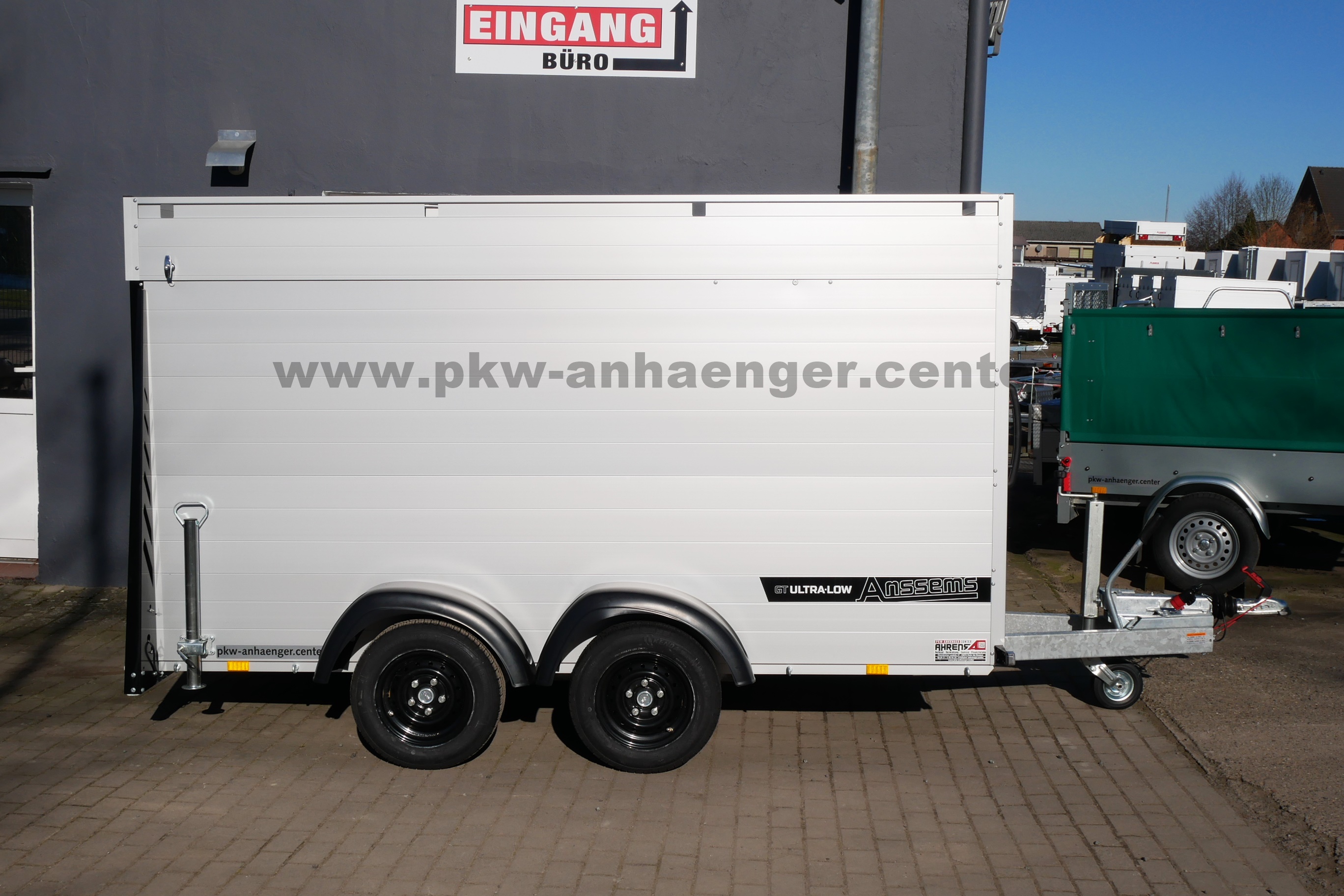 Anssems GTT 2500 301x151x153cm VT3 ULTRA-LOW Deckelanhänger Tandem
