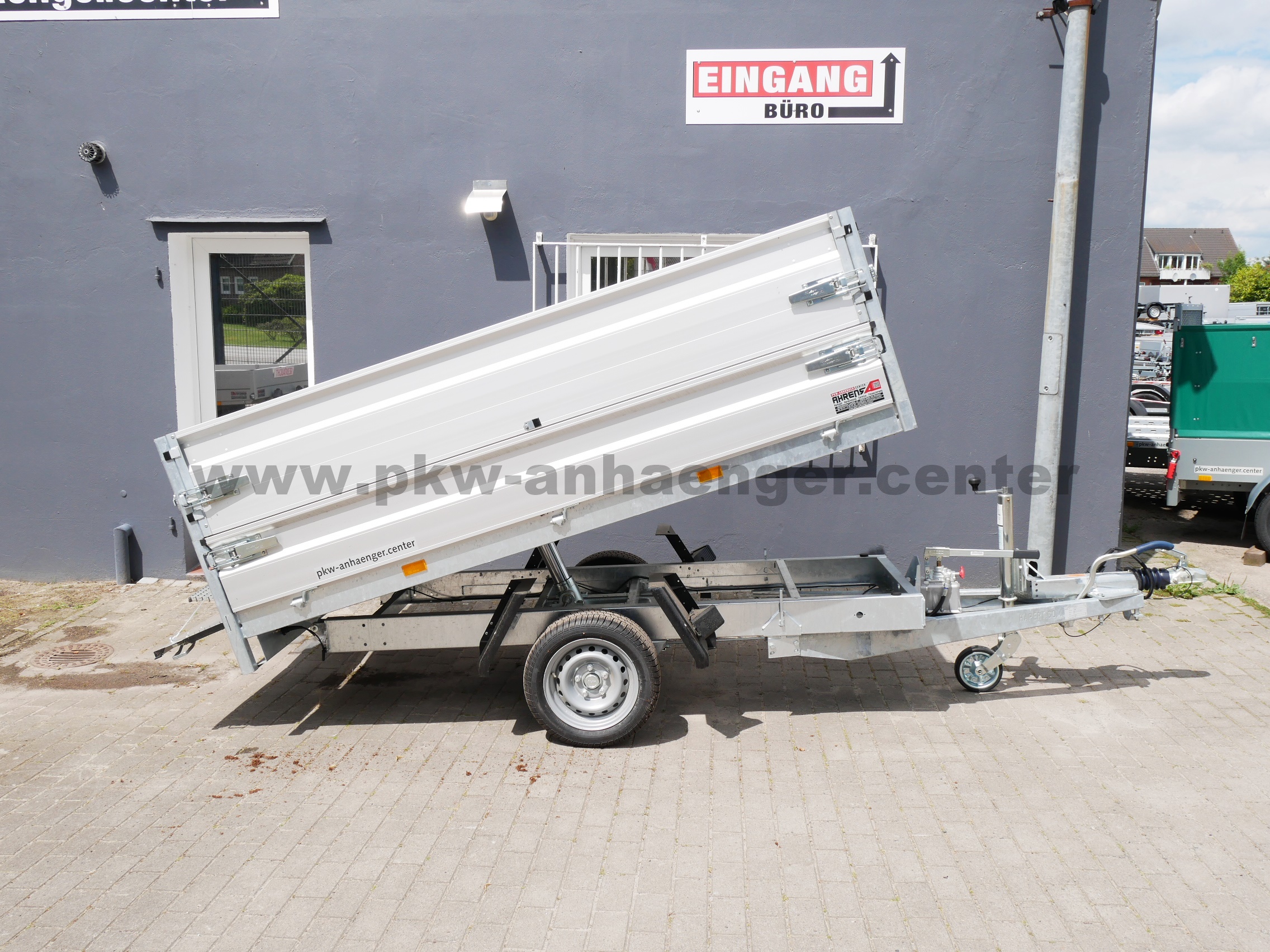 HAPERT COBALT HB1 1500kg 260x150x70cm Rückwärtskipper mit Bordwandaufsatz