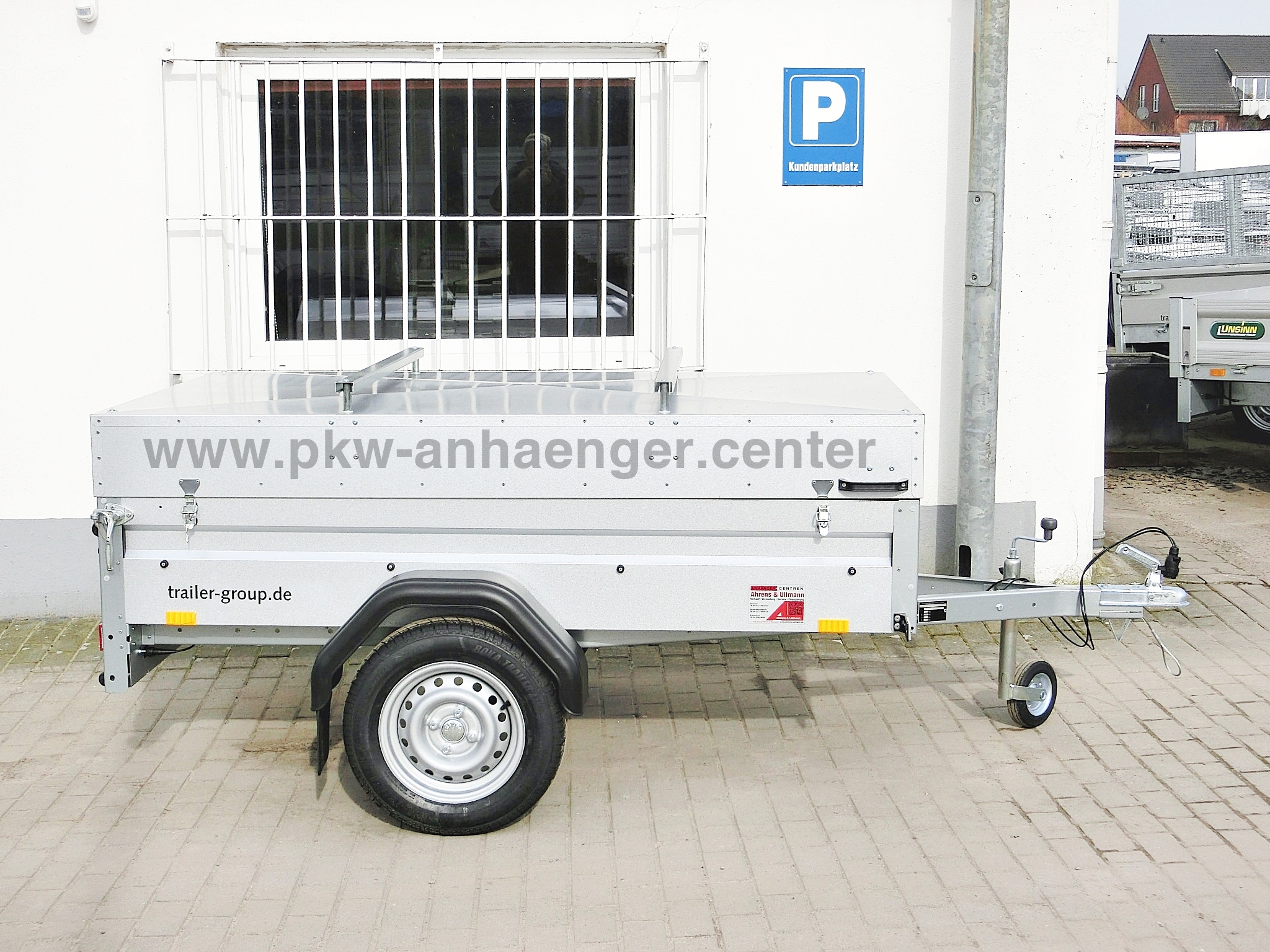Deckelanhänger STEMA 750kg 201x108x50cm