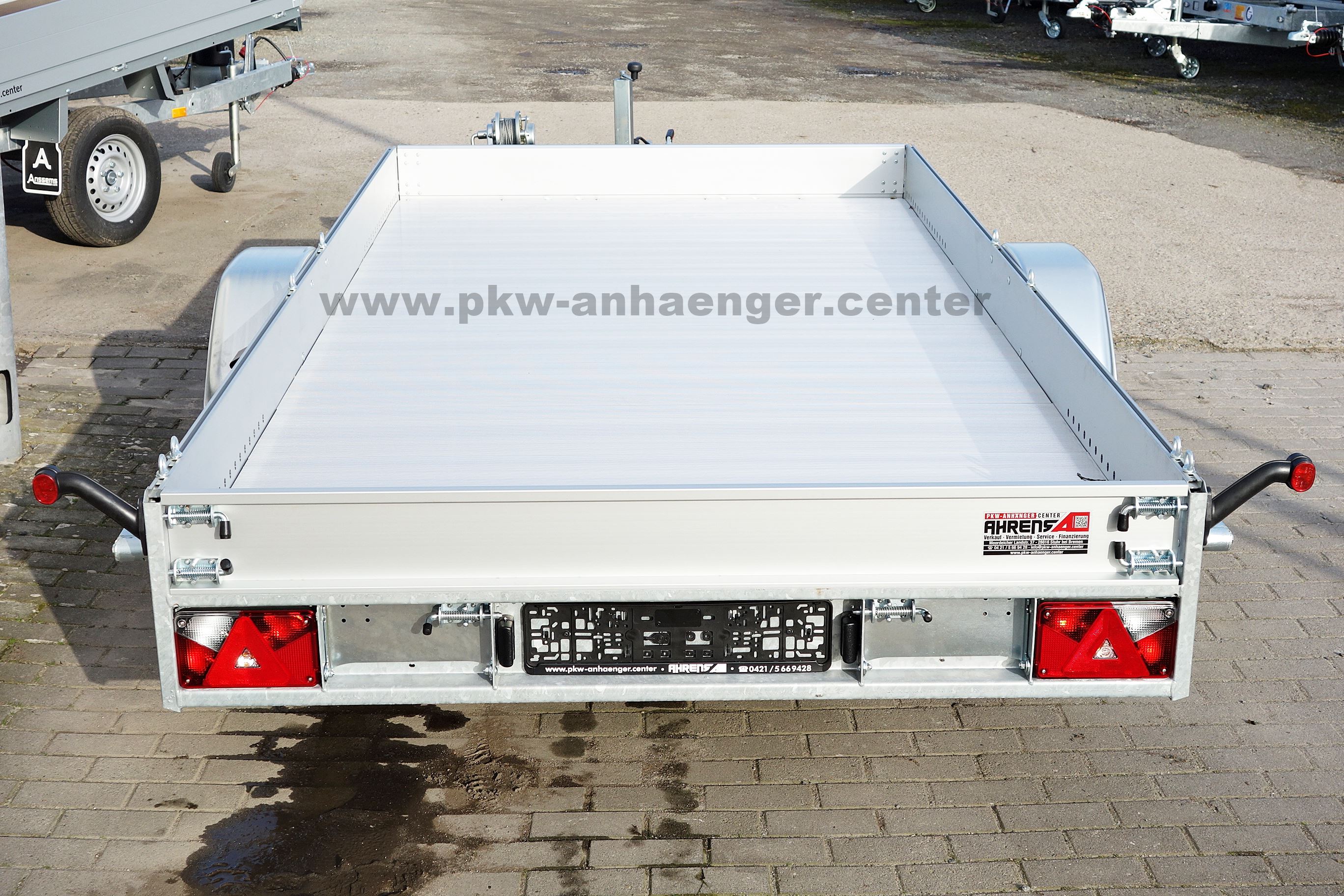 Anssems AMT 1200 340x170 Autotrailer mit Aluboden für Kleinfahrzeuge