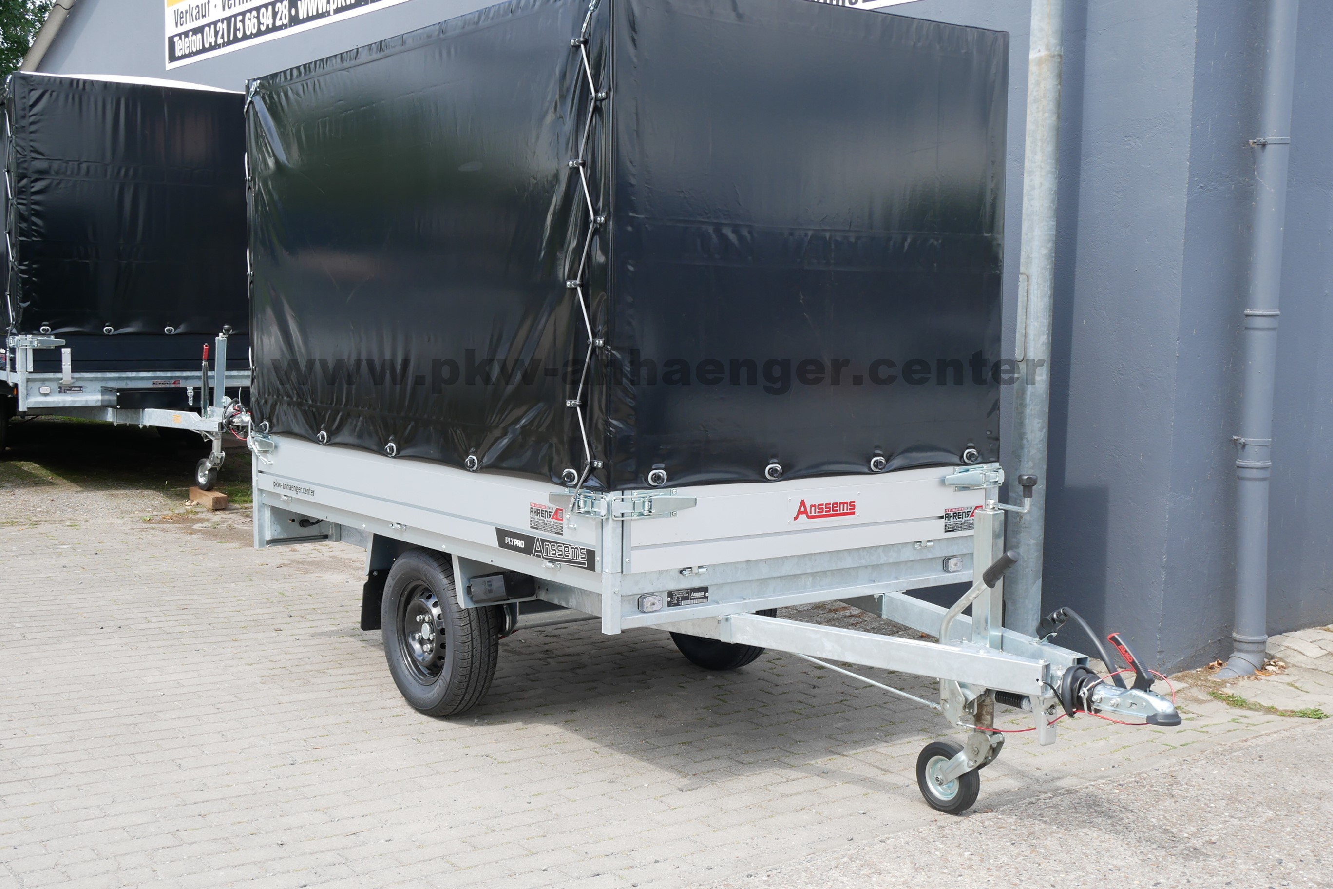 Anssems PLT1-PRO 1350 251x150x160cm Planenanhänger Hochlader 
