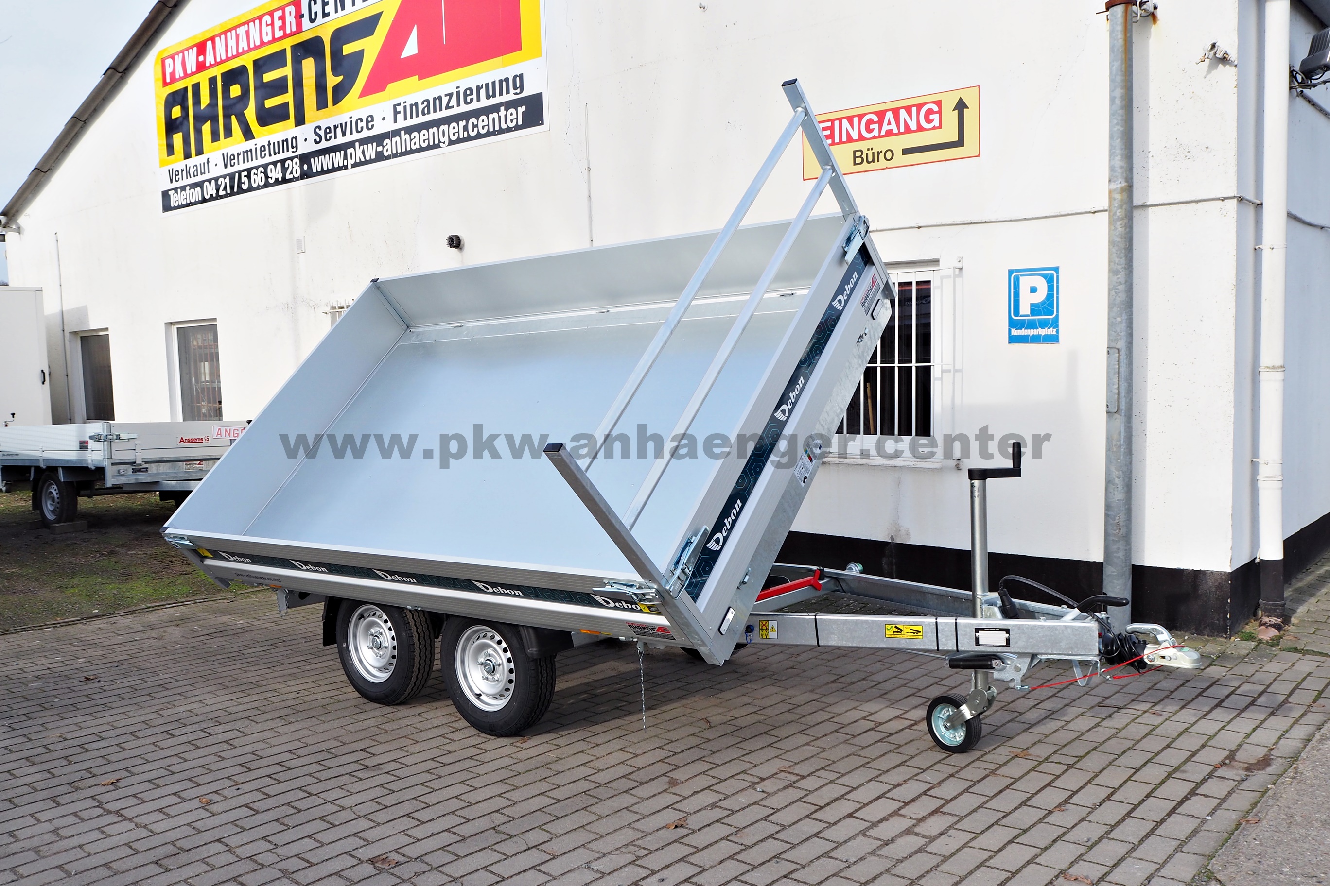 DEBON PW2.4LUX CHEVAL LIBERTE 2600kg 306x180x35cm Dreiseitenkipper