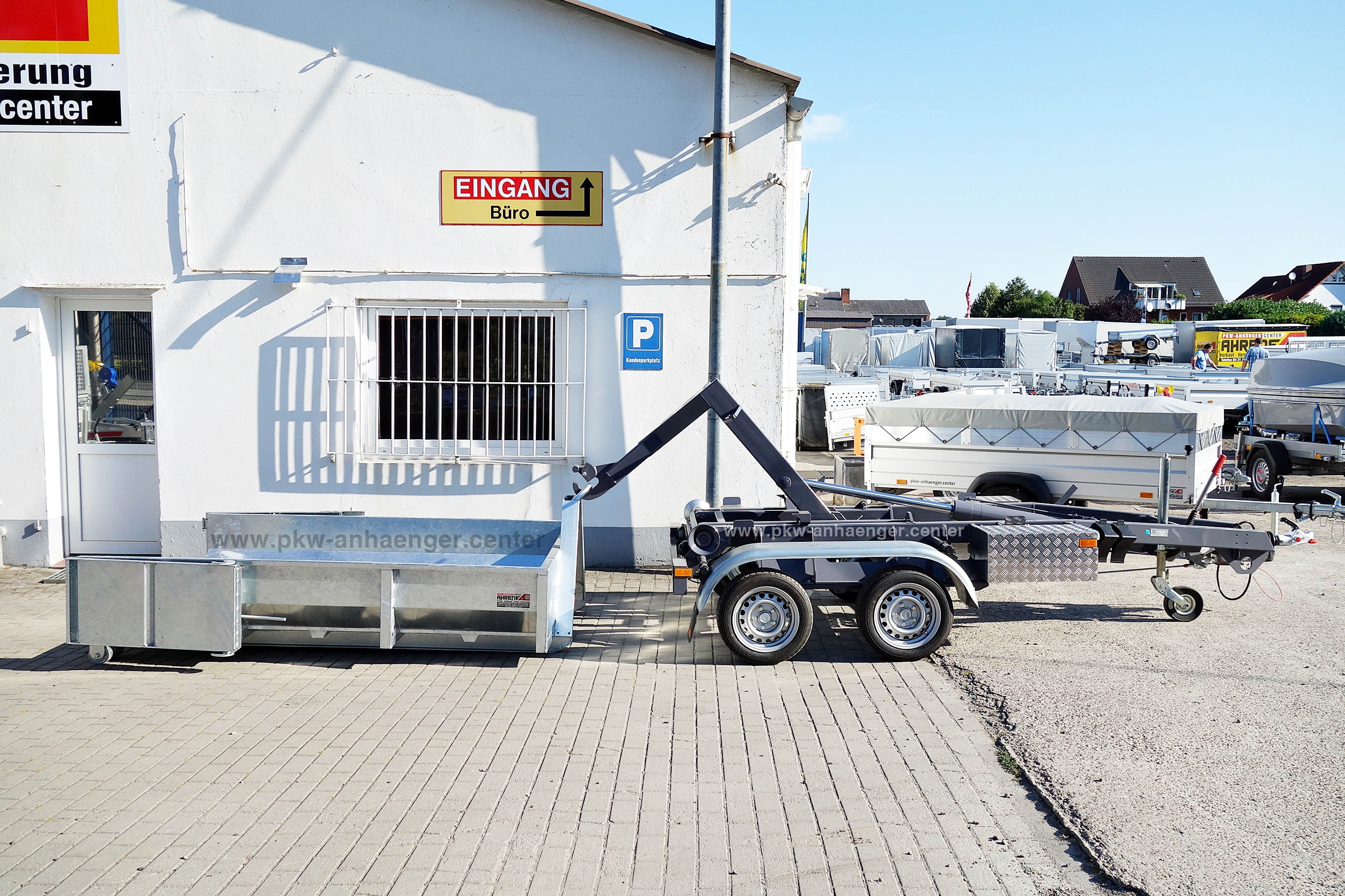 A-VE-Konos-Mulde-11-w Absetzmuldenanhänger KONOS35 Tandem Container Anhänger 3500kg