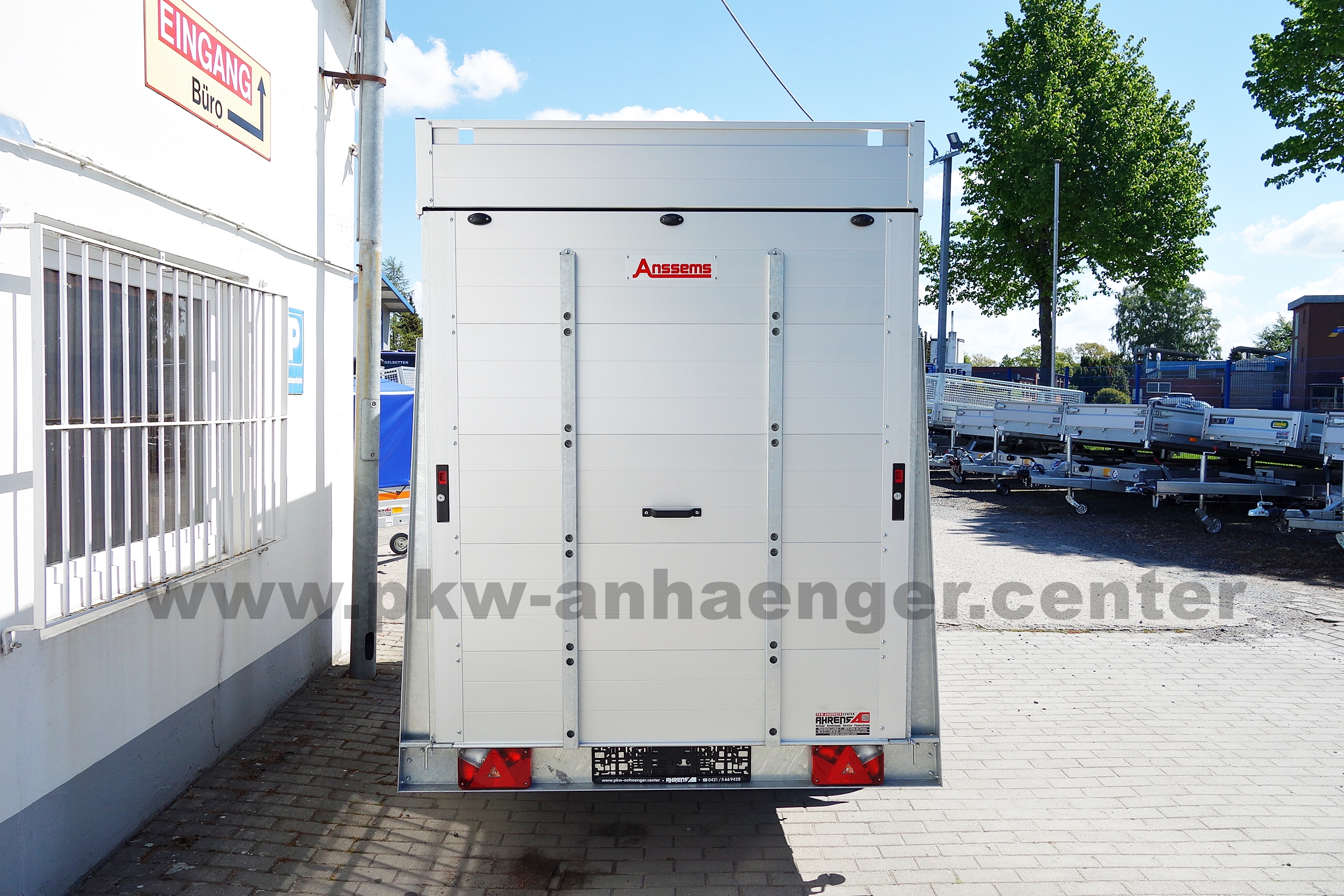 Anssems GTT 2500 301x151 VT4 Deckelanhänger Tandem