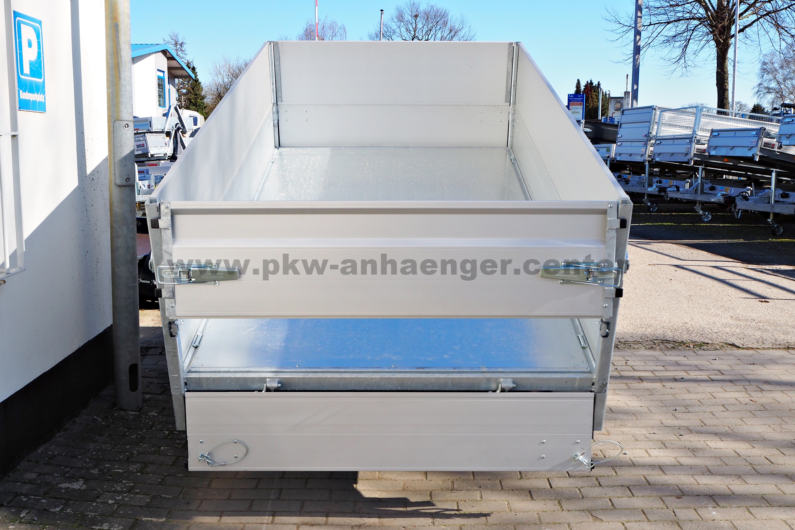 HAPERT COBALT HB1 1500kg 260x150x70cm Rückwärtskipper mit Bordwandaufsatz