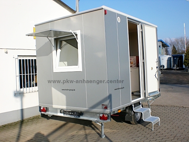 a-Mobi-3201-9-w Bauwagen Mannschaftswagen mit Toilette WC und Lager
