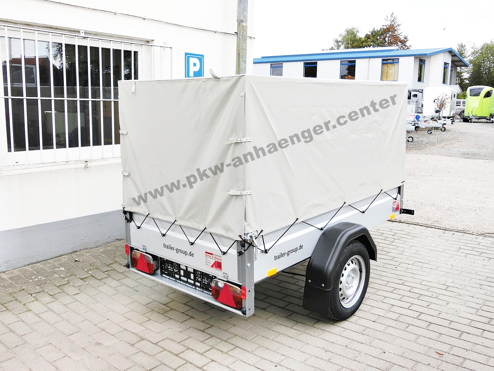Planenanhänger STEMA BASIC 750kg gebremst 201x108x113cm 100km/h