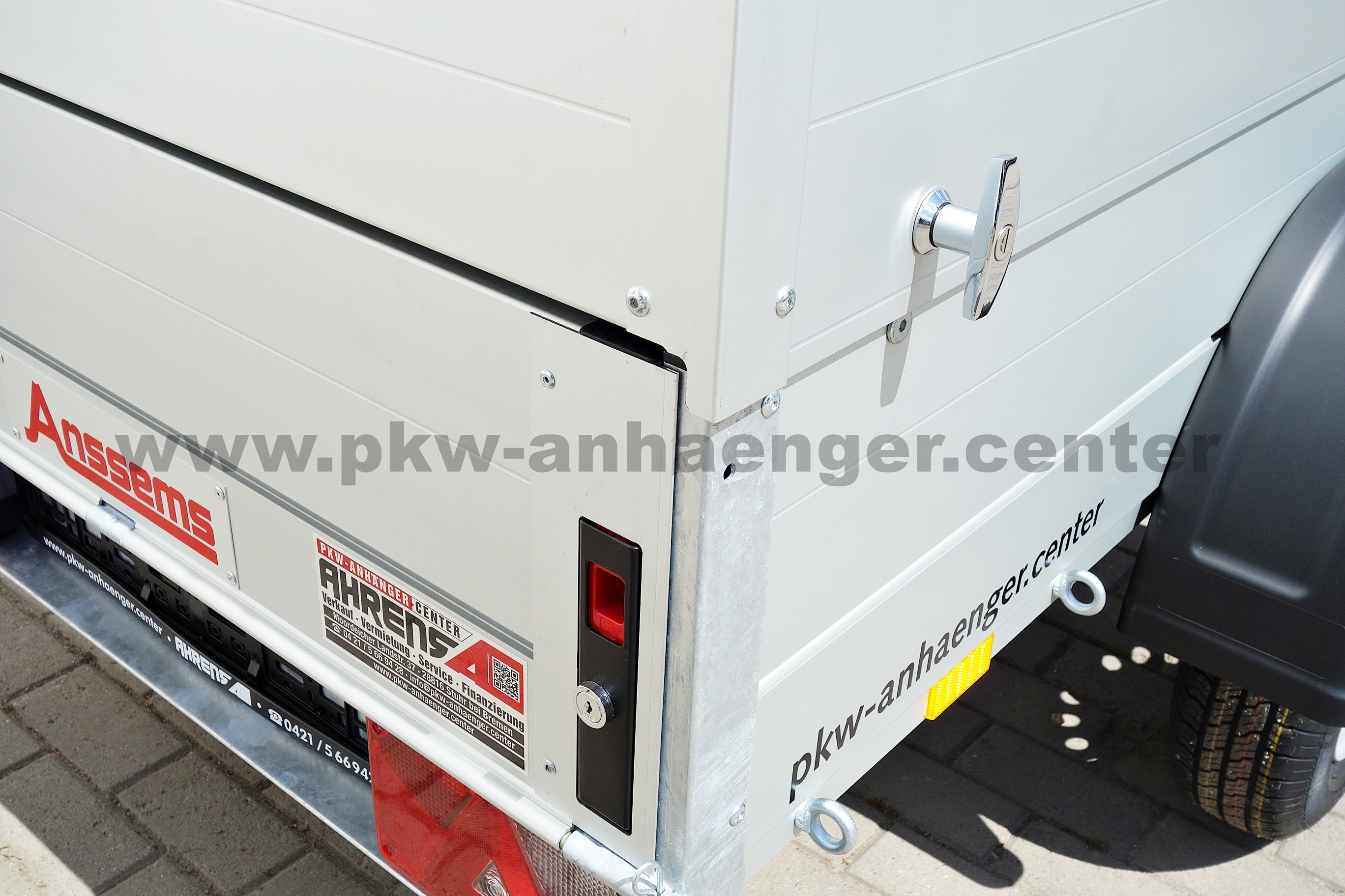 Anssems GT 750 201x101x48cm HT Deckelanhänger