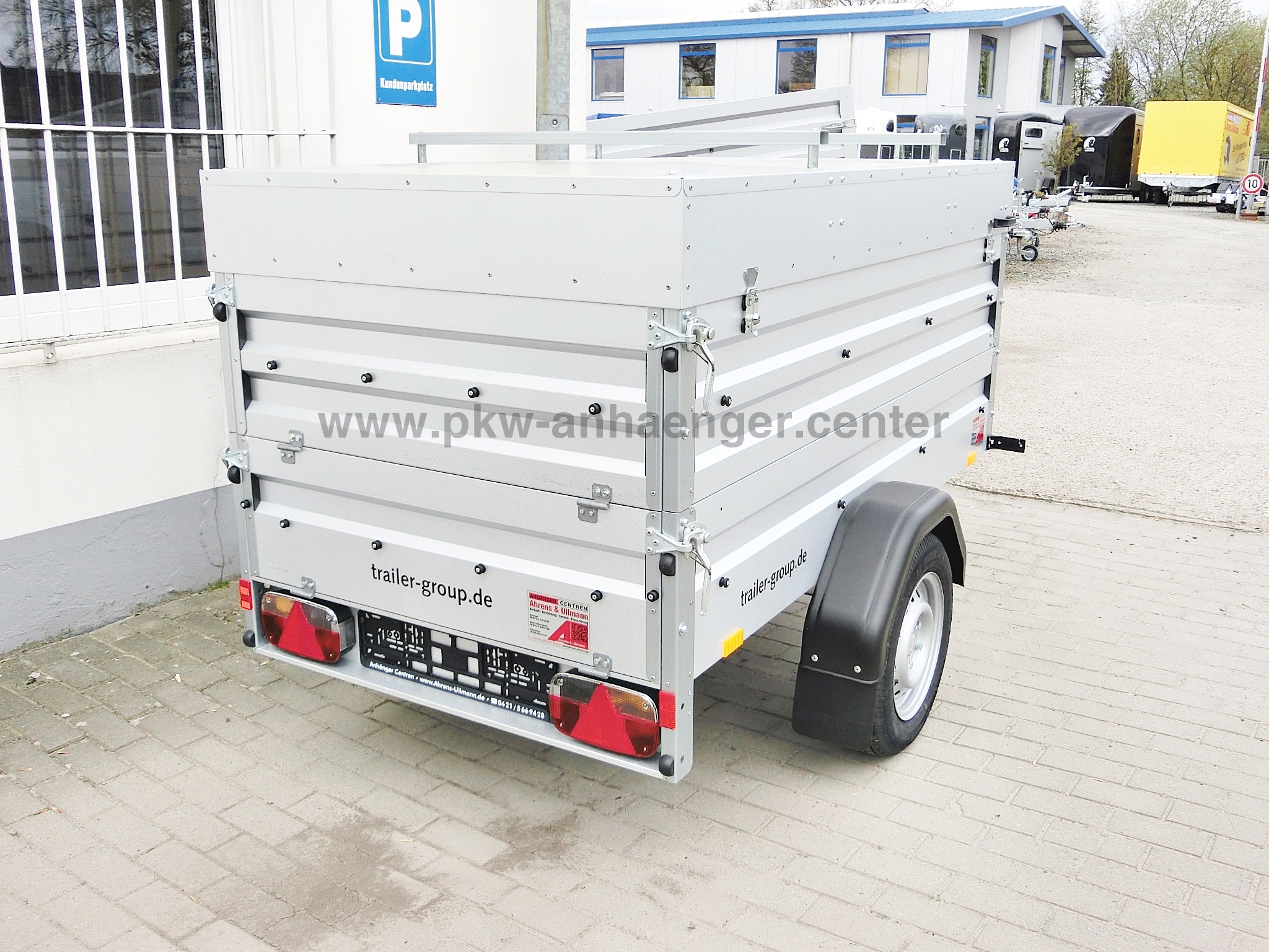 Deckelanhänger STEMA 750kg 201x108x84cm
