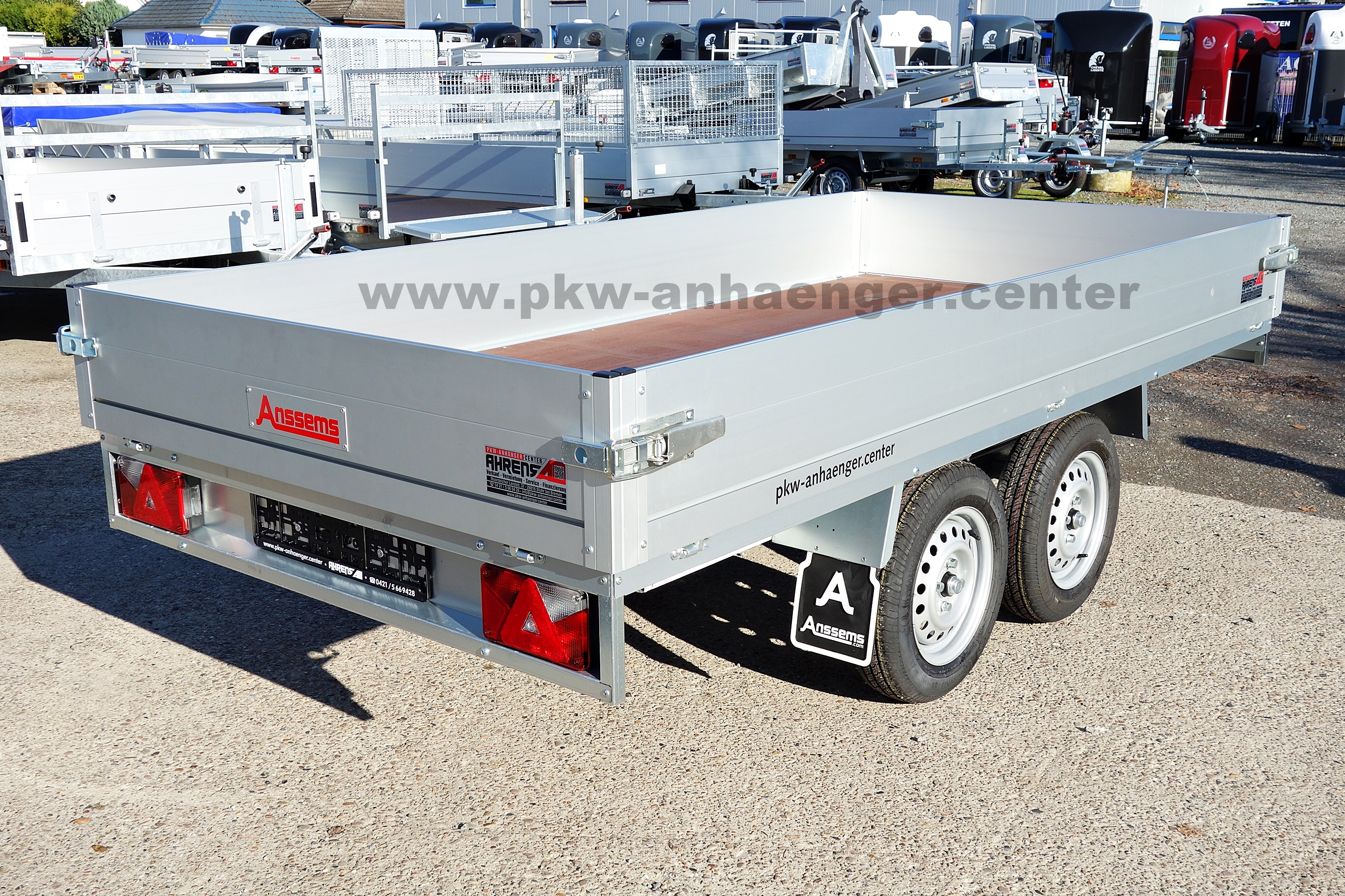 Anssems PLTT 1350 305x150 Pritschenhochlader Tandem