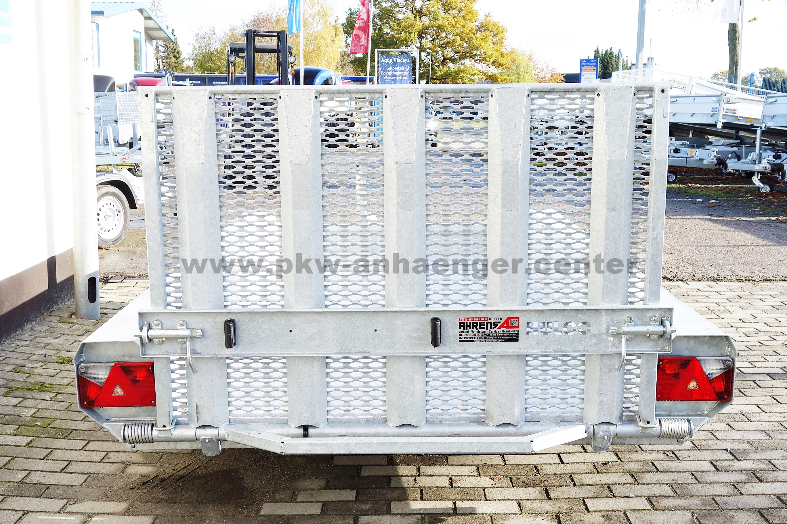 Hulco TERRAX-2 3000.294x150 Baumaschinenanhänger